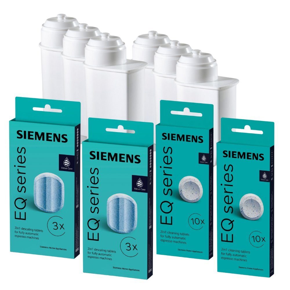 SIEMENS TZ80001 + TZ80002 + TZ70033 Pflegeset (Siemens, [- TZ80001 + TZ80002 + TZ70033 Reinigung, Entkalkung, Filter Pflegeset)
