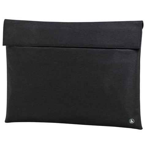 Hama Laptoptasche Notebook-Tasche Sleeve Slide Case Schutz-Hülle, für Laptop 15" 15,4" 15,6" Zoll gepolstert + Vordertasche für Zubehör