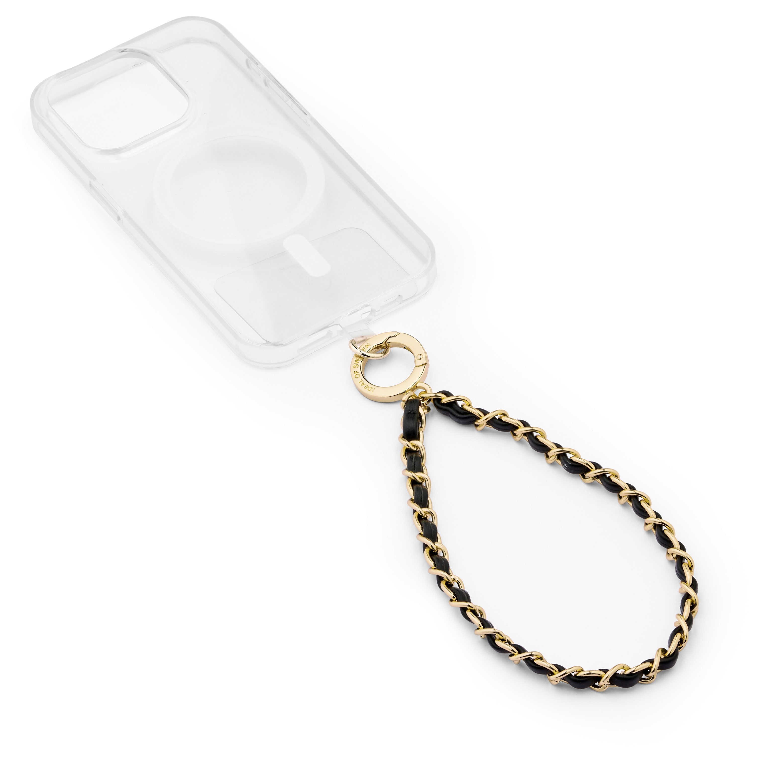 iDeal of Sweden Smartphone-Tragegurt iDeal of Sweden Wristlet Strap - Noir Gold, (1-tlg)