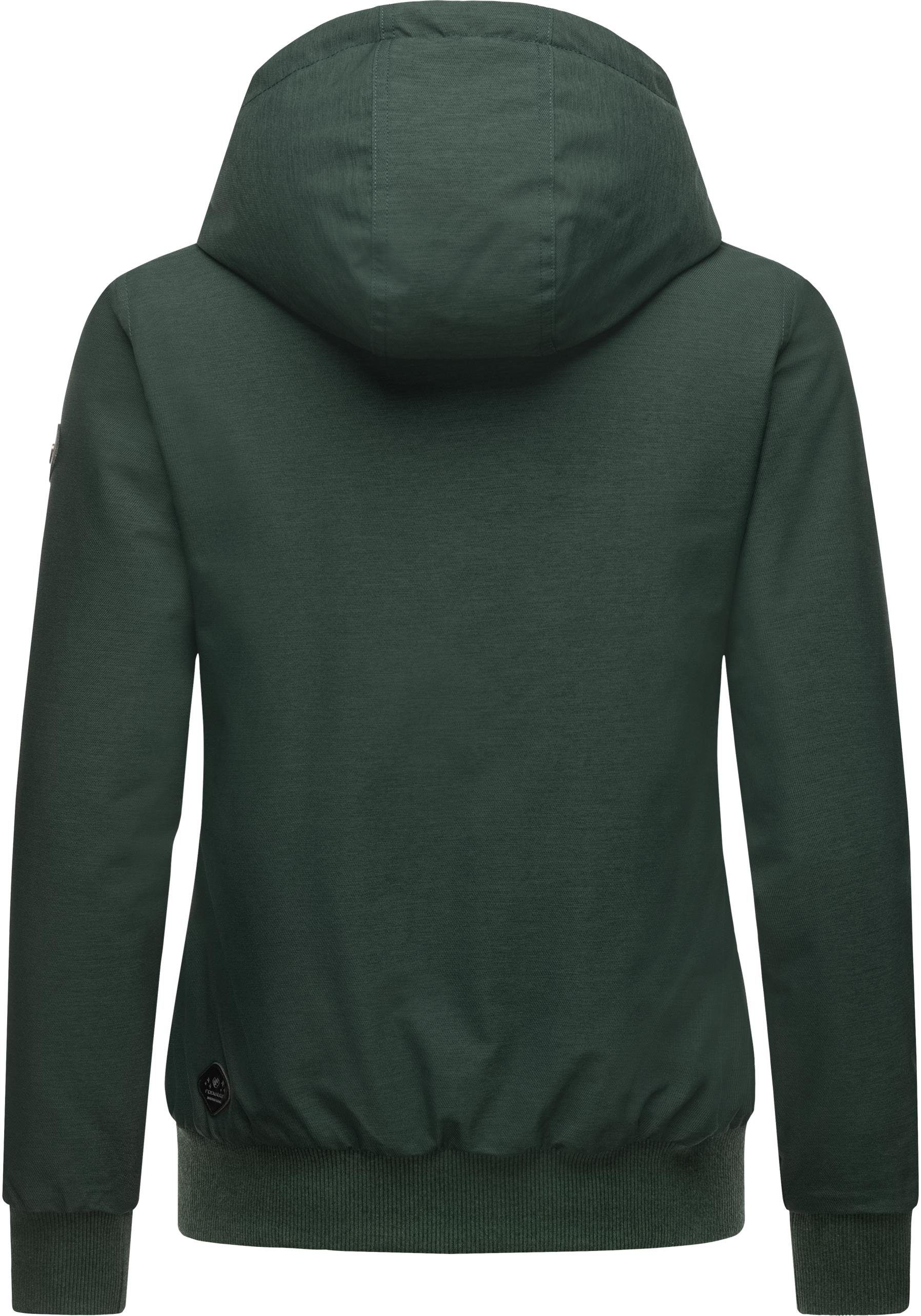 Ragwear Winterjacke Nuggie Melange stylische, melierte Damen Freizeitjacke – Bild 3 von 4