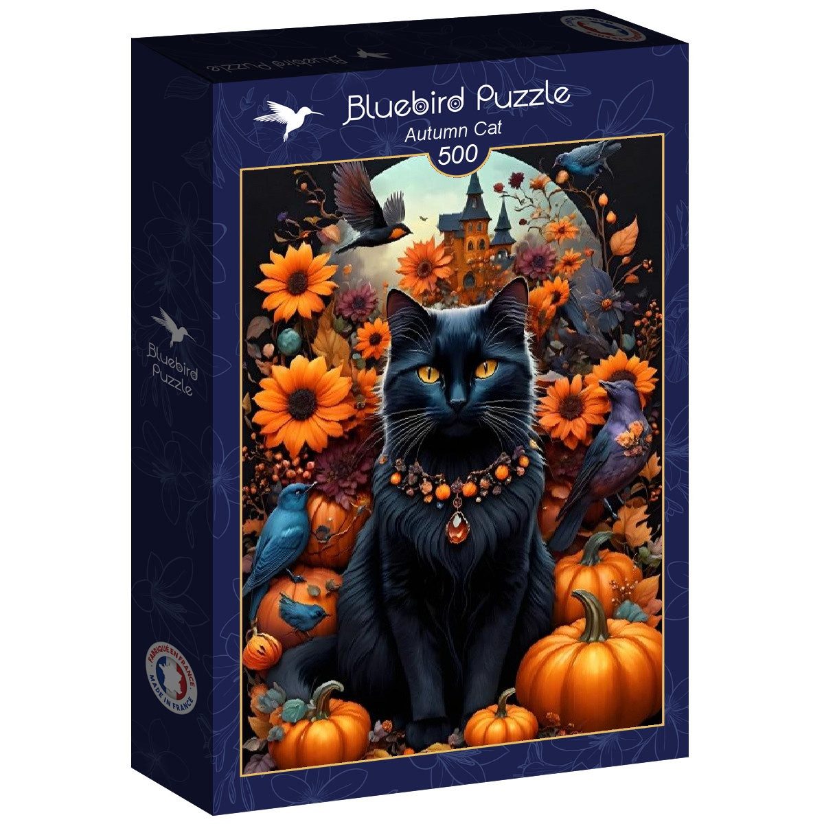 Bluebird Puzzle Puzzle Autumn Cat, Puzzleteile