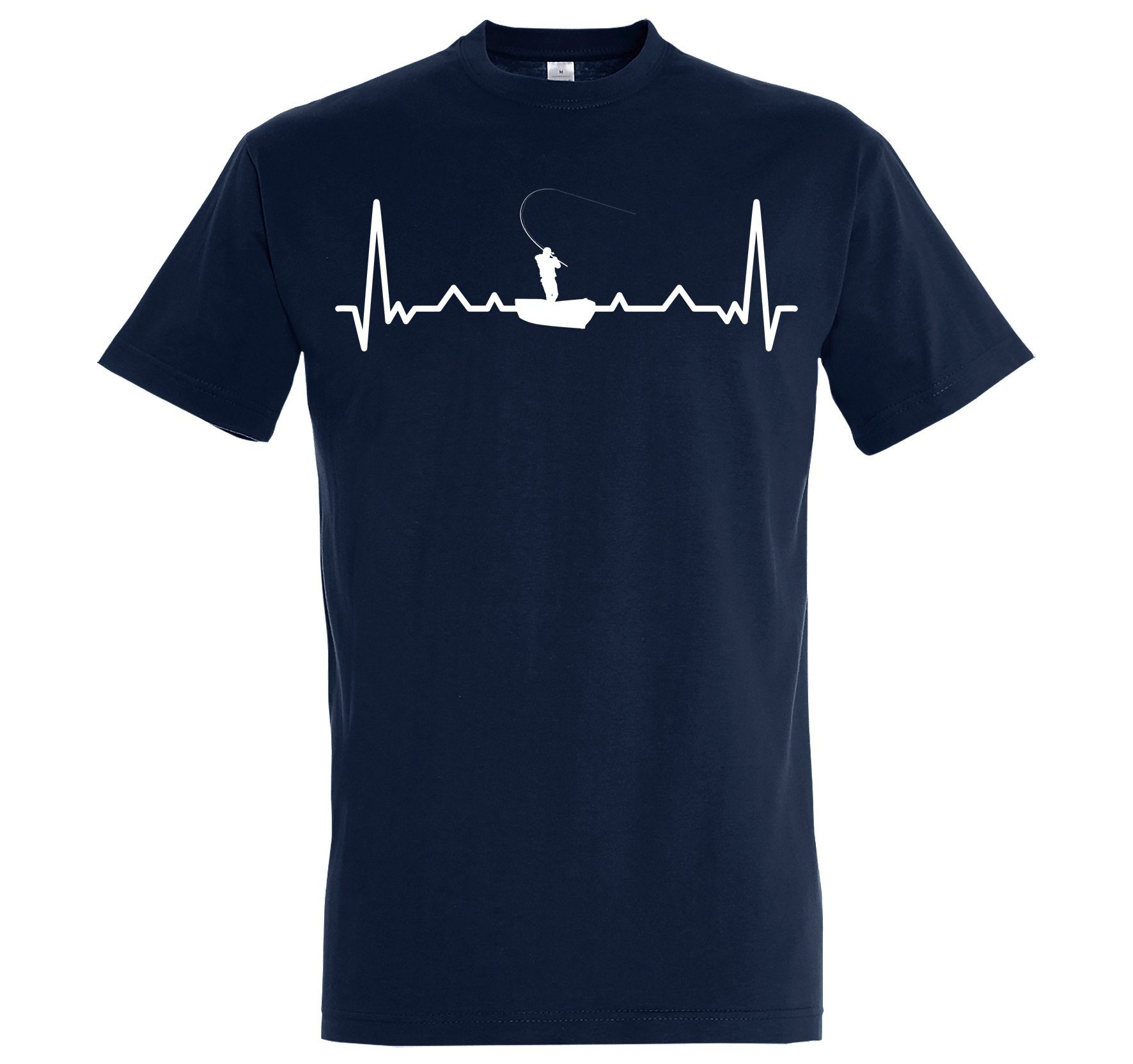 Youth Designz T-Shirt Heartbeat Angeln Herren günstig online kaufen