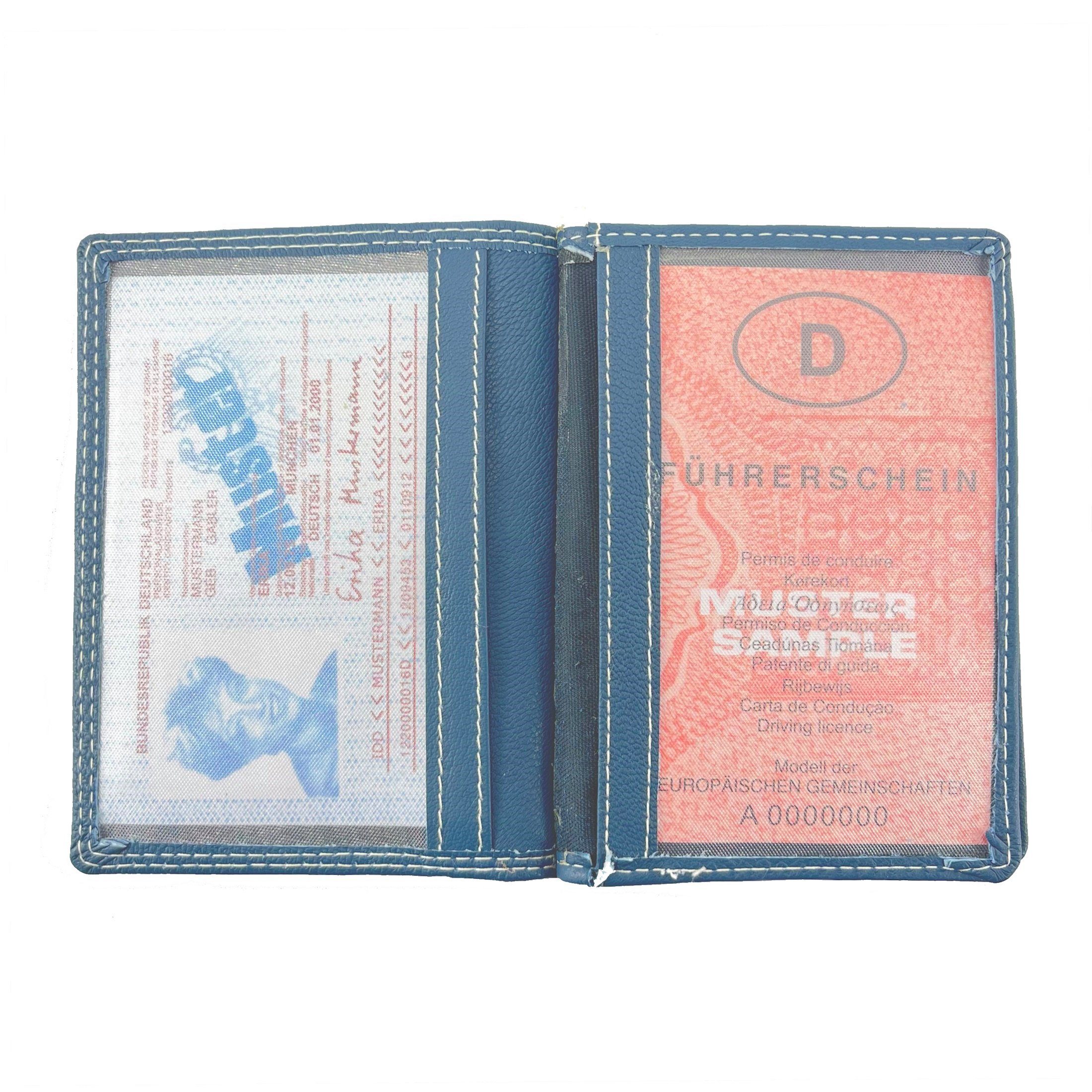 L&B Kartenetui Rindsleder Ausweishülle, RFID-Schutz >2397-Soft< Dokumentenm günstig online kaufen