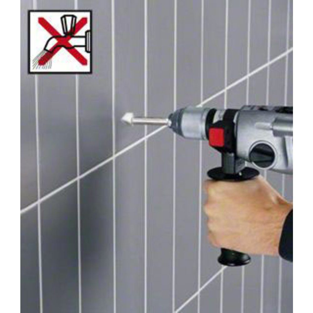 Bosch Accessories Fliesenbohrer Bosch Accessories 2608587166 Glas- und Fliesenbohrer 12 mm Gesamtläng