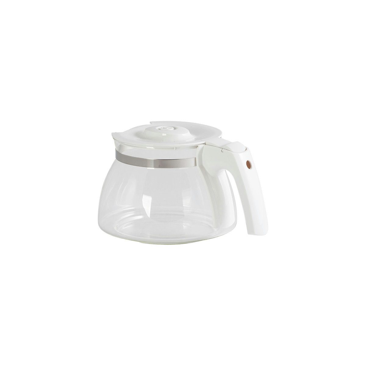 Melitta Kaffeekanne MELITTA Glaskanne Enjoy Ersatzkanne für Filterkaffeemaschine Weiß