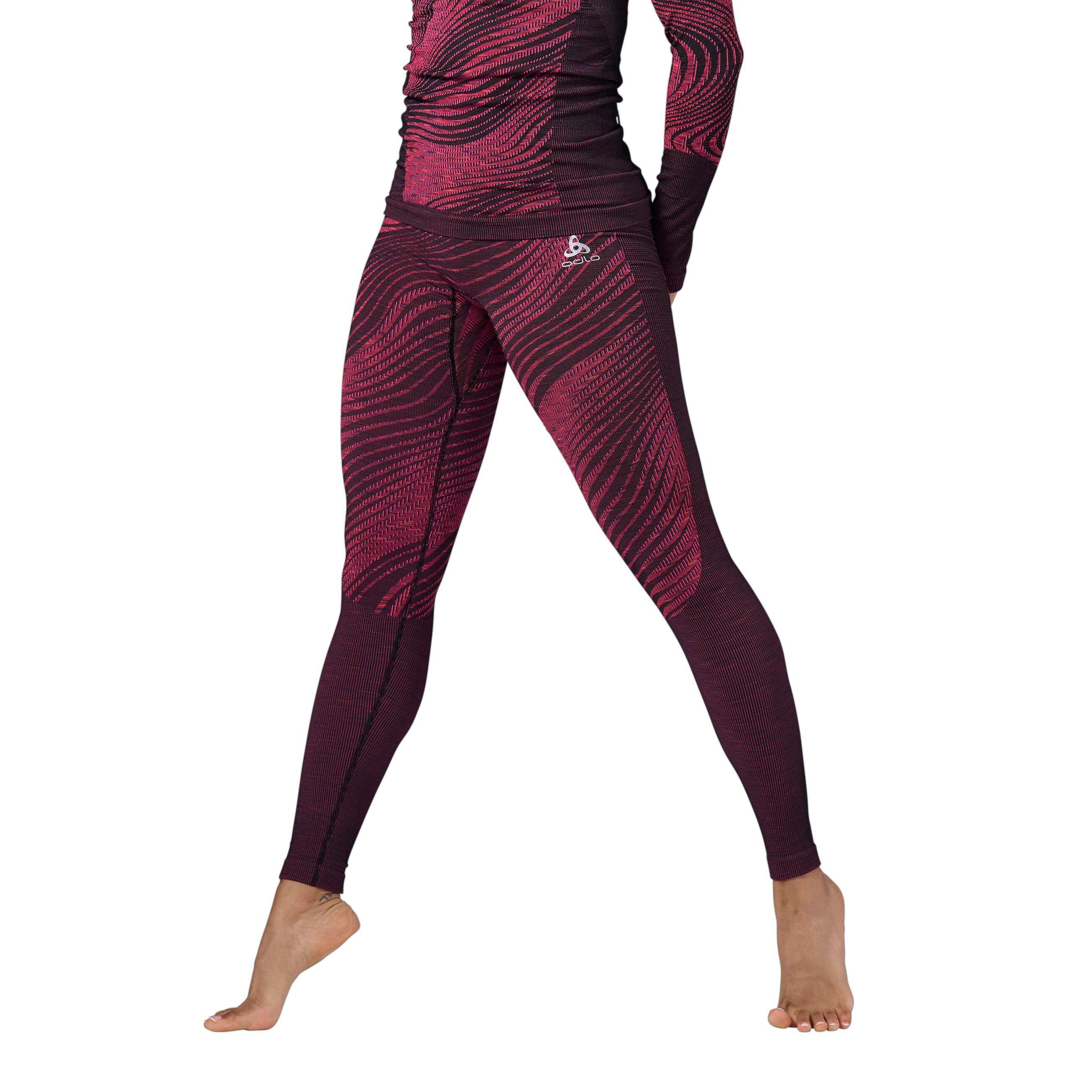 Odlo Funktionstights Blackcomb Eco Tights festival fuchsia - space dye