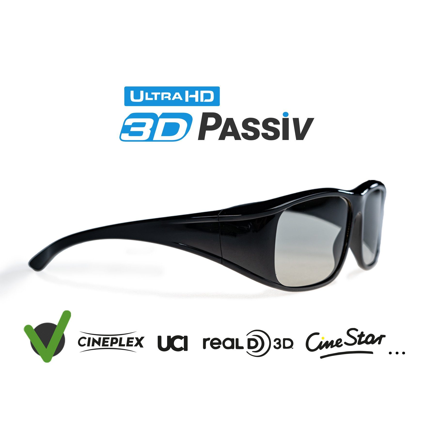 Hi-SHOCK für passive 3D-Brille und Kinos 3D 3D TVs öffentliche Passiv,