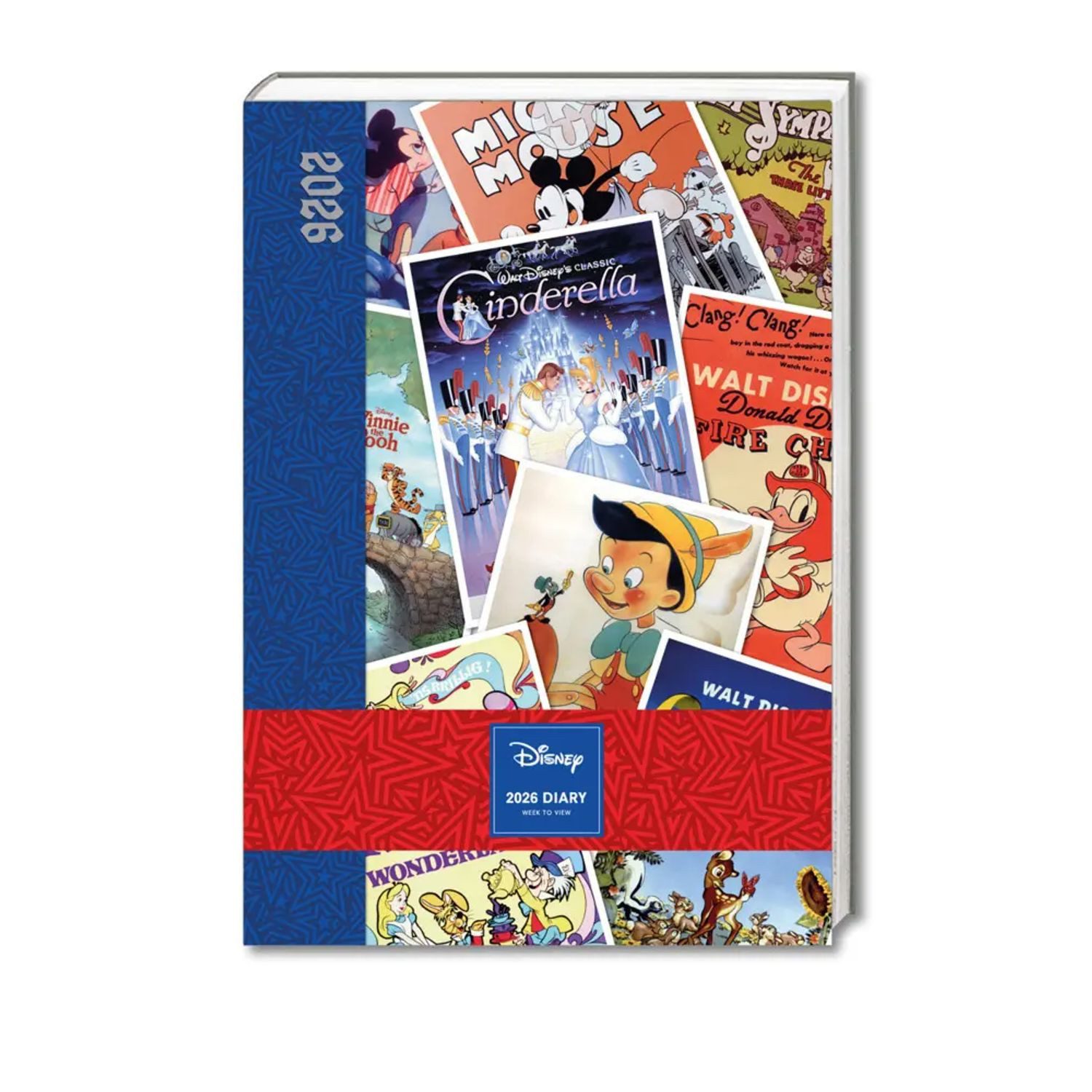 Tischkalender Disney Vintage Posters - A5-Tischkalender 2026