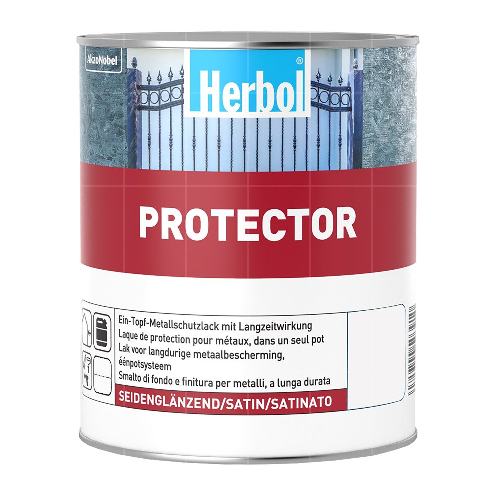 Herbol Rostschutzgrundierung Protector - 0.75 Ltr (Weiss)