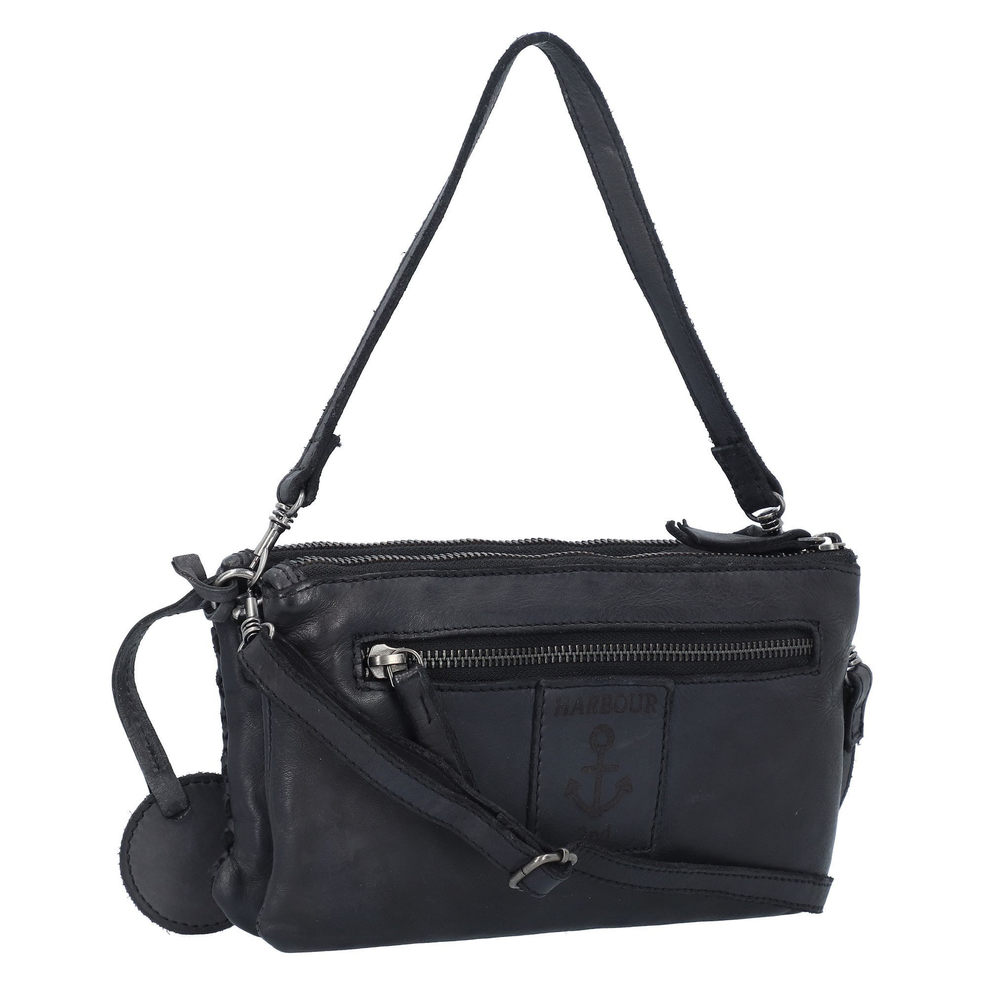 HARBOUR 2nd Schultertasche Soft Weaving, Leder