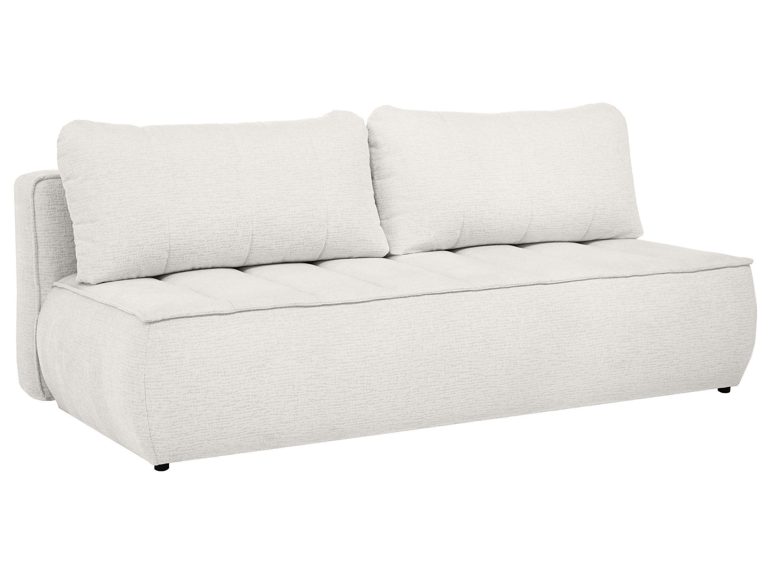 Beautysofa Sofa DORIS mit Schlaffunktion und DL-System, Modernes, abgerundetes Design, mit Bonell- & Wellenfederung, DL-Auszug und Bettkasten