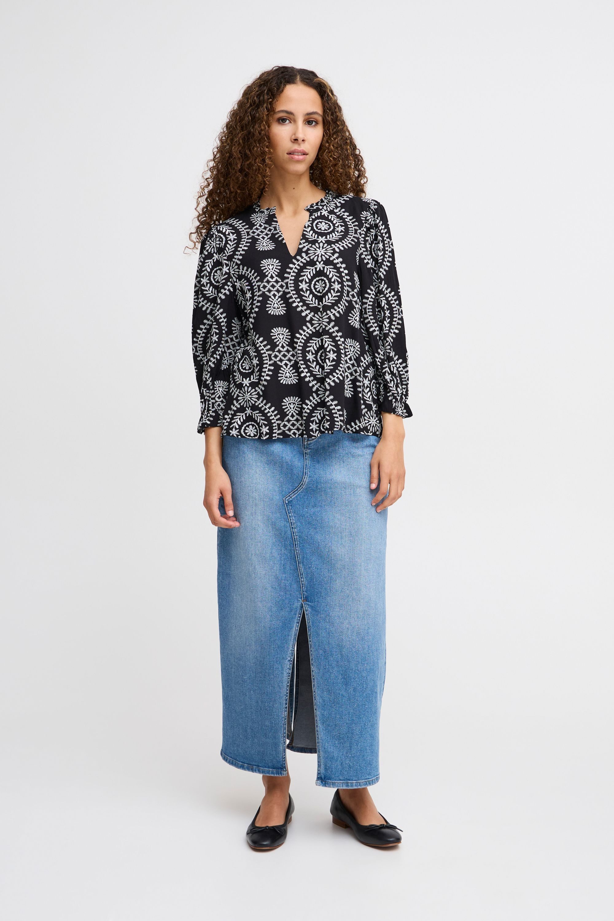 Ichi Langarmbluse IXMENEKA MS