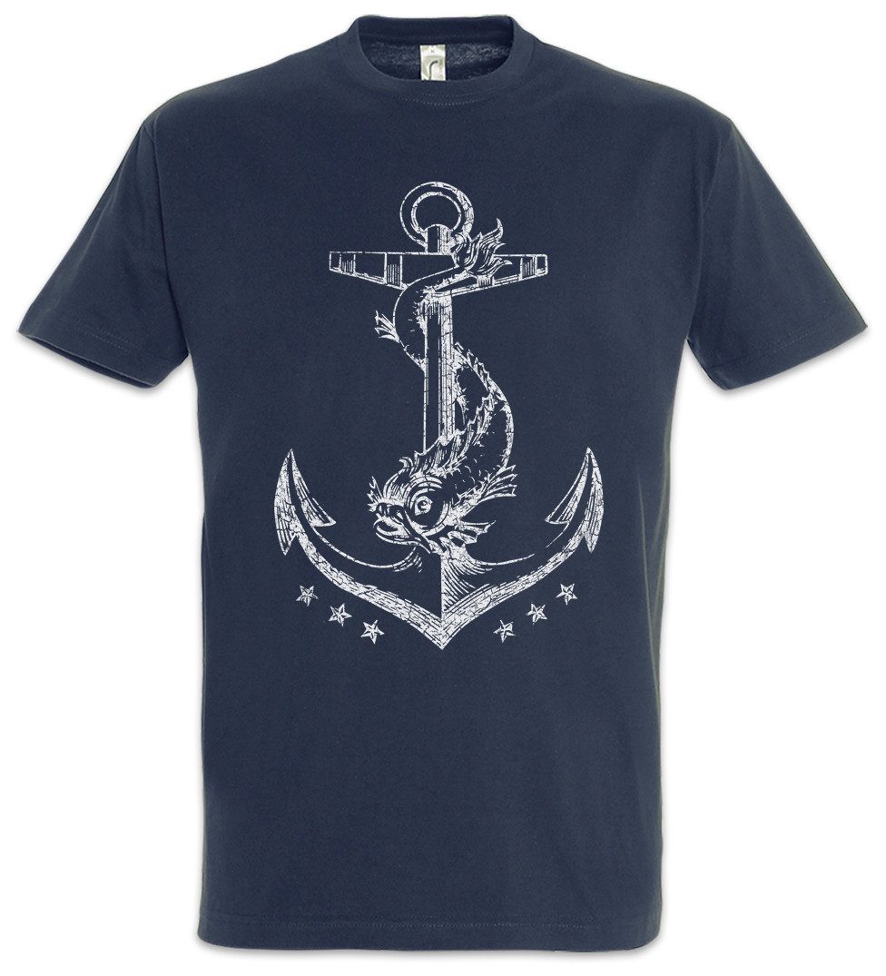 Urban Backwoods Print-Shirt Anchor II Herren T-Shirt Anker Tattoo Segler Se günstig online kaufen