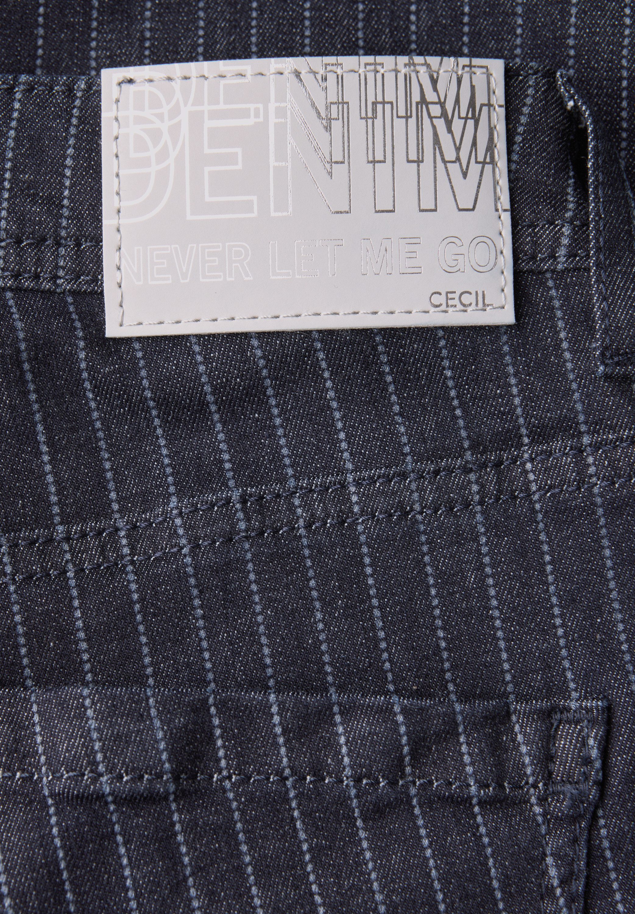 CECIL Slim-fit-Jeans aus Baumwolle mit Stretchanteil