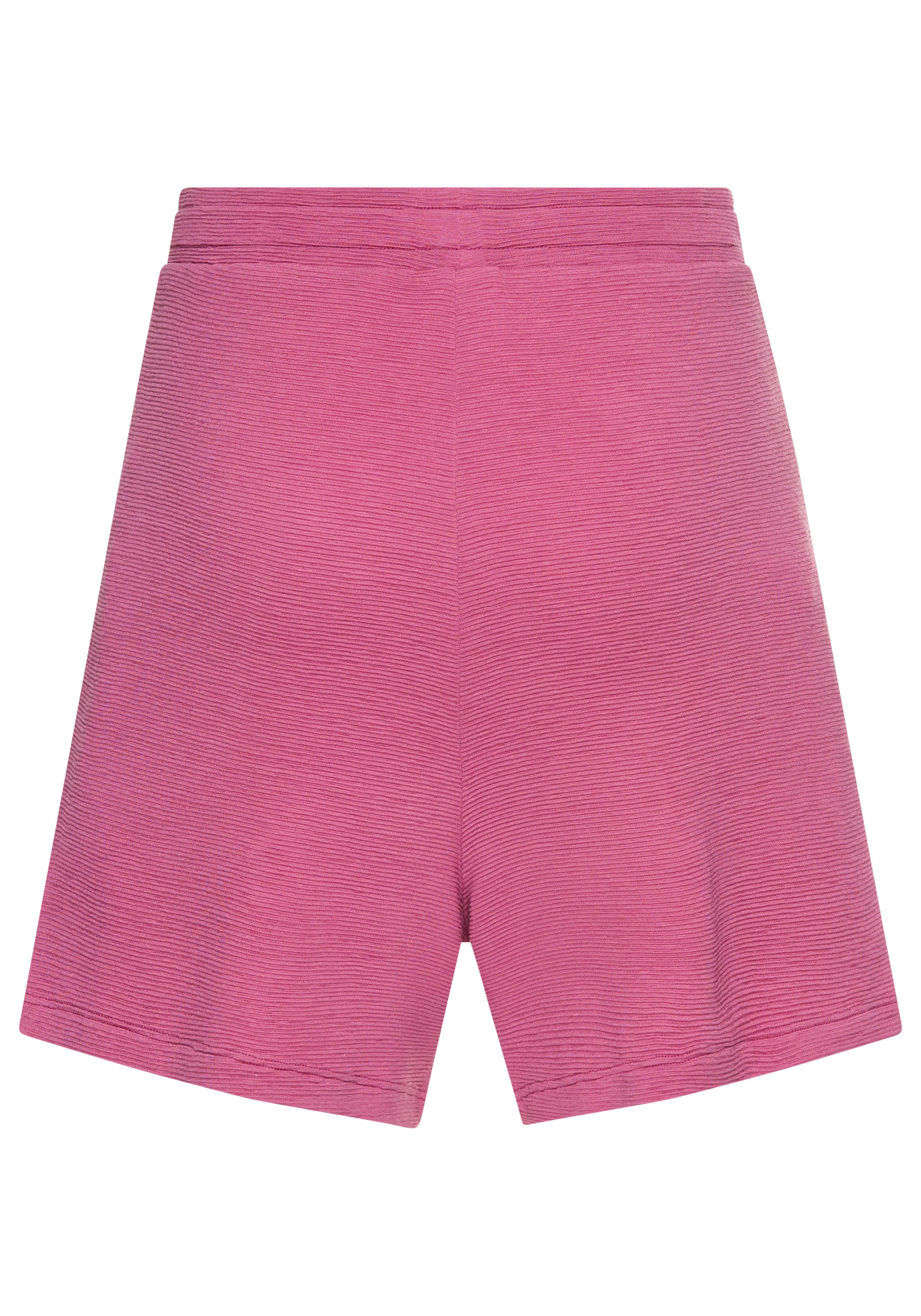 BOSS Shorts Ottoman mit Ottoman-Struktur und Logo-Kordel – Bild 3 von 3