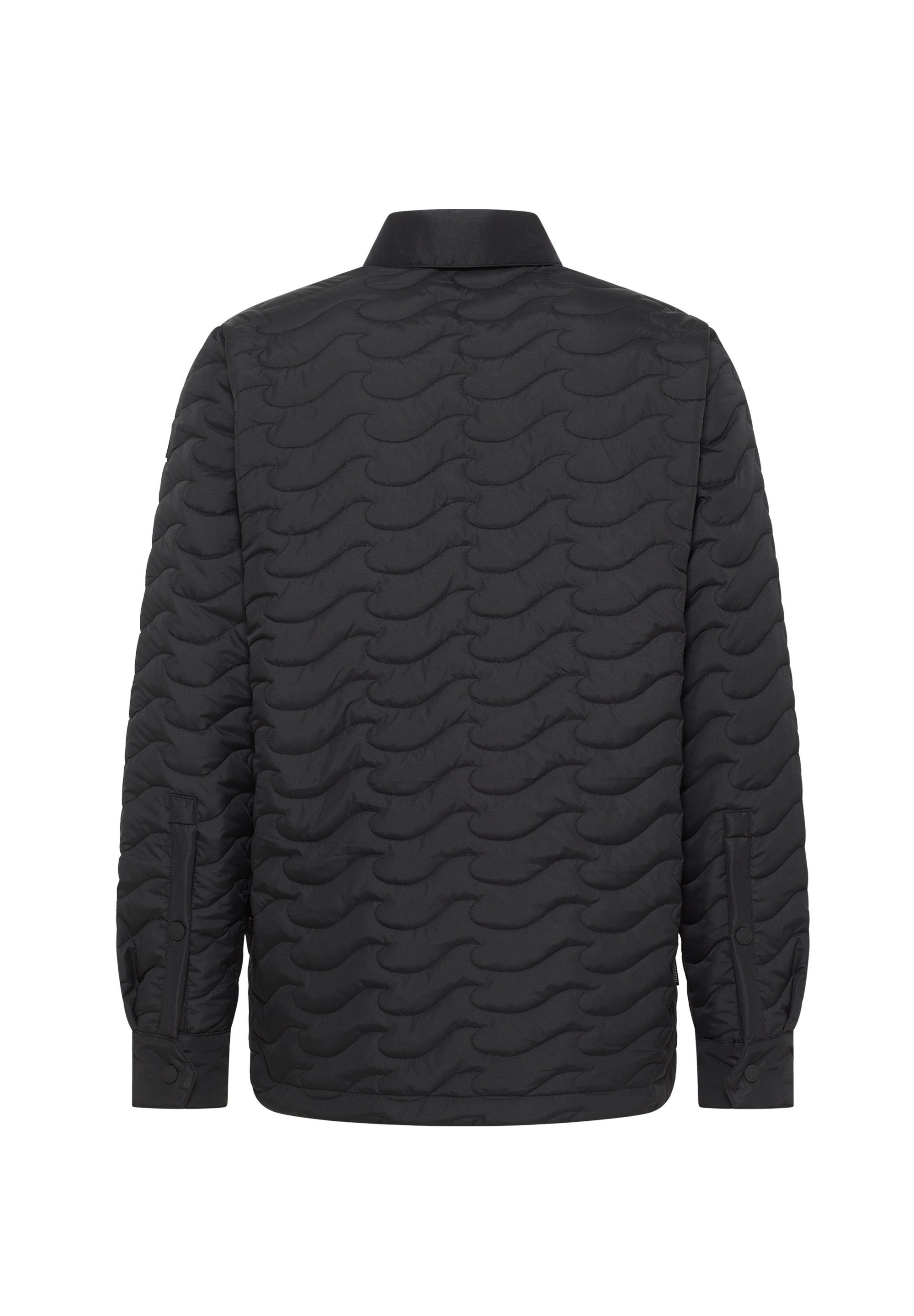 Insulated isolierten Mit und unserer Jacket Hemdjacke Pinetime Steppjacke sind New schwarz stilvoll gekleidet. Wave Sie warm Clothing