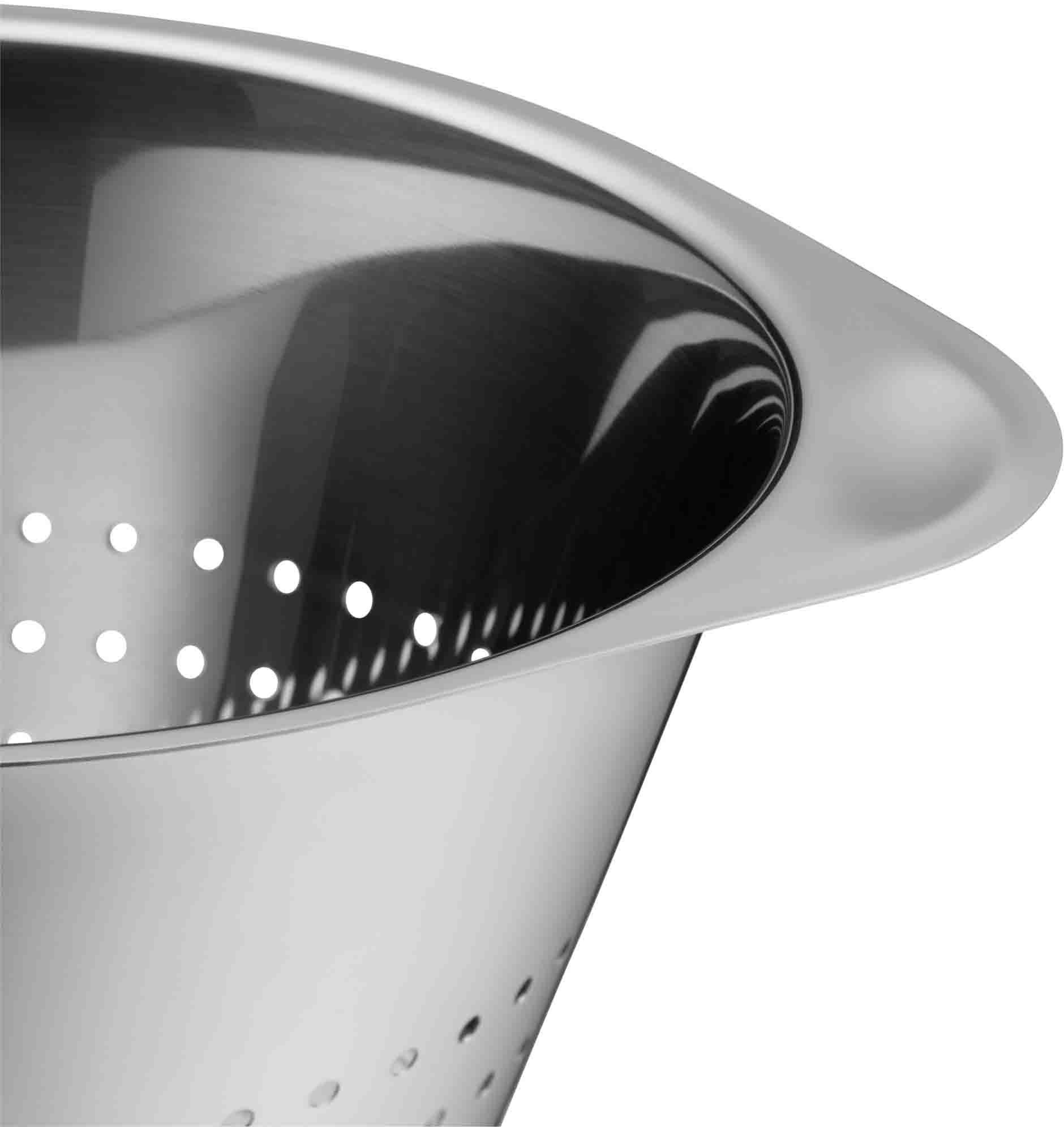 WMF Seiher Gourmet, Cromargan® Edelstahl Rostfrei 18/10, (1-St), Ø 24 cm