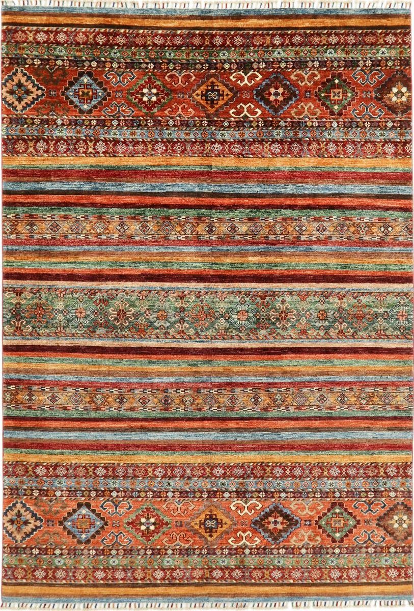 Orientteppich Arijana Shaal 174x251 Handgeknüpfter Orientteppich, Nain Trading, rechteckig, Höhe: 5 mm