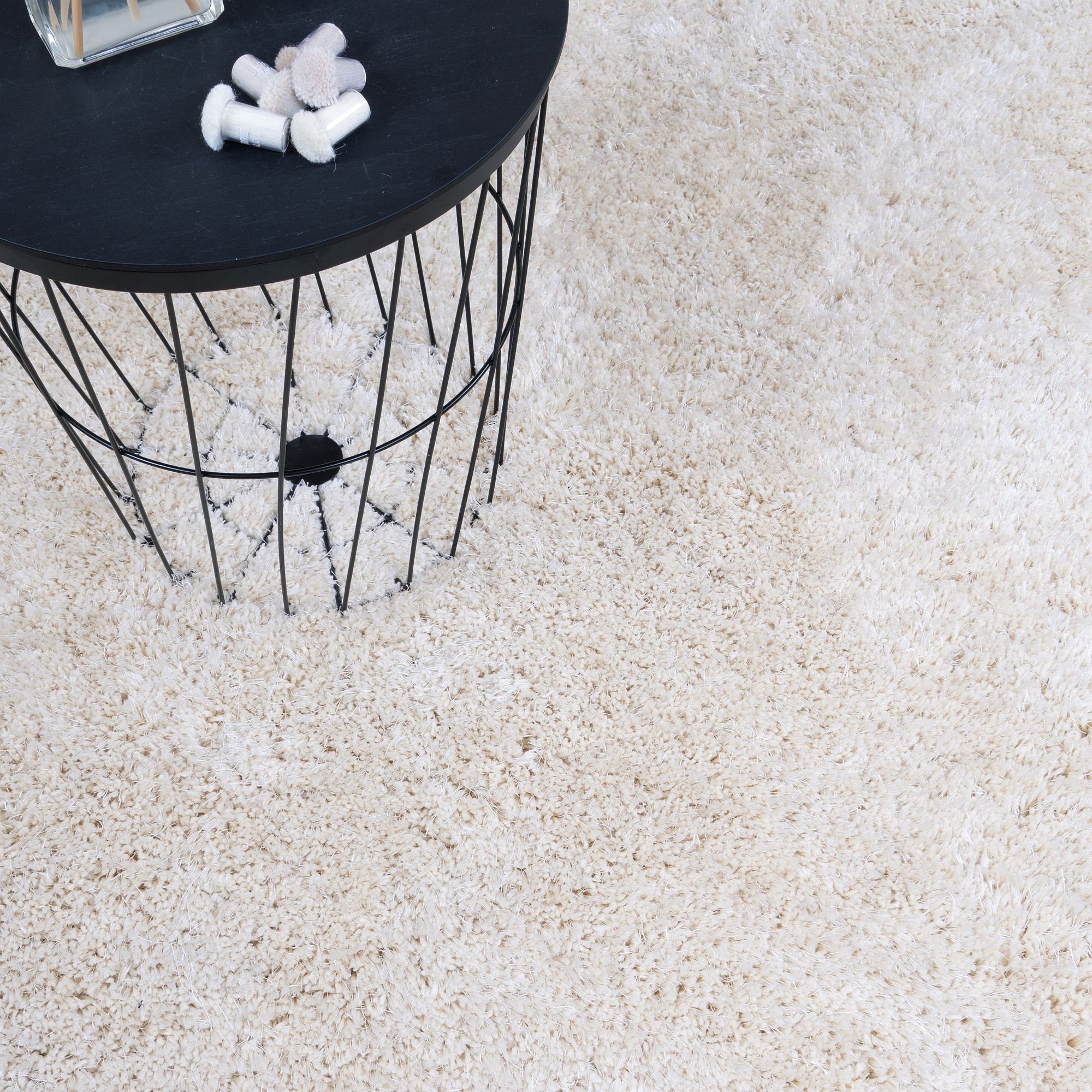 Consilio Concept Designteppich MONA Teppich Wohnzimmer Hochflor Shaggy lang günstig online kaufen