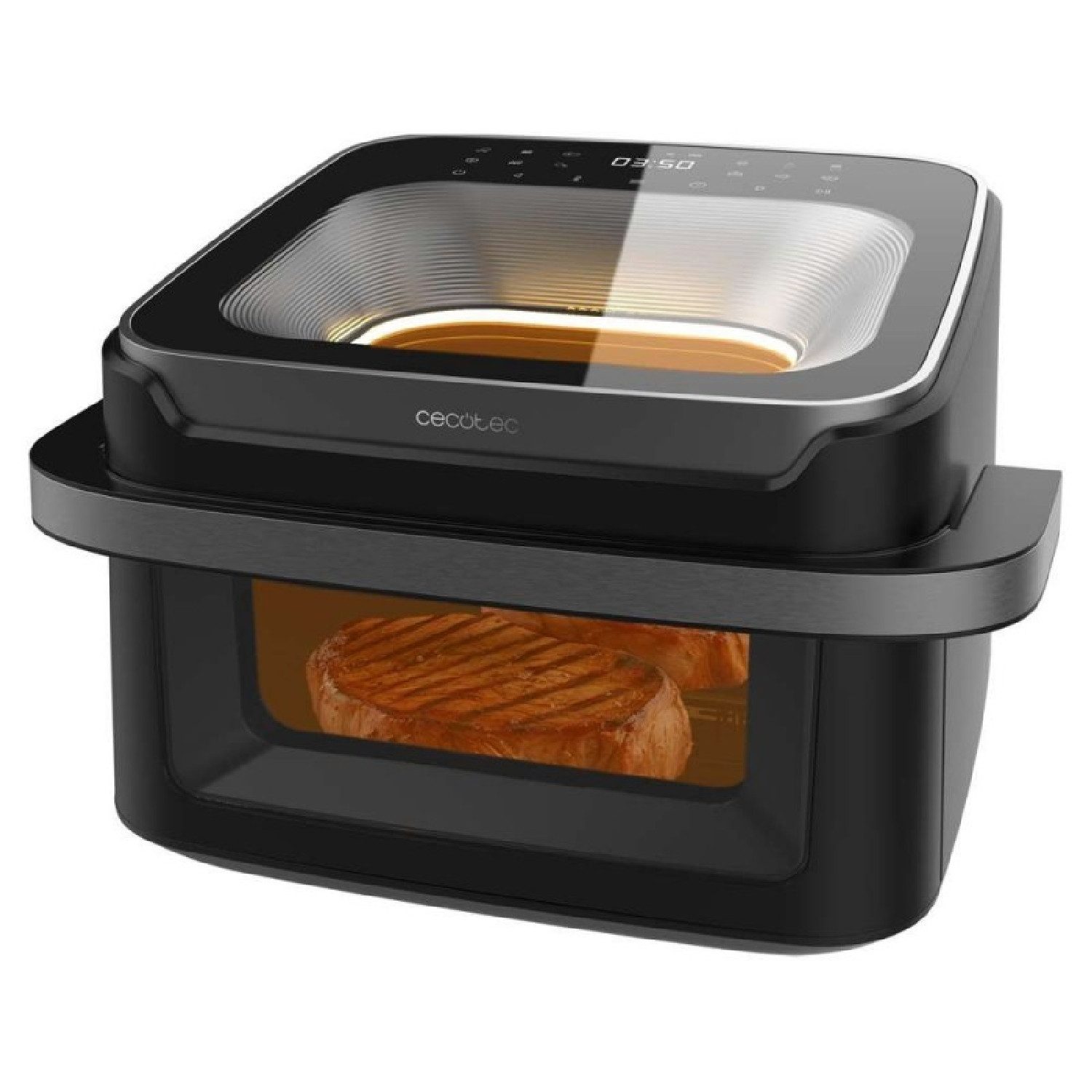 Cecotec Heißluftfritteuse, 2200 W, Cecofry Advance 10000 Full Vision