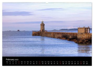 CALVENDO Wandkalender Jersey & Guernsey - Channel Islands (Premium-Calendar 2023 DIN A2 Landscape)