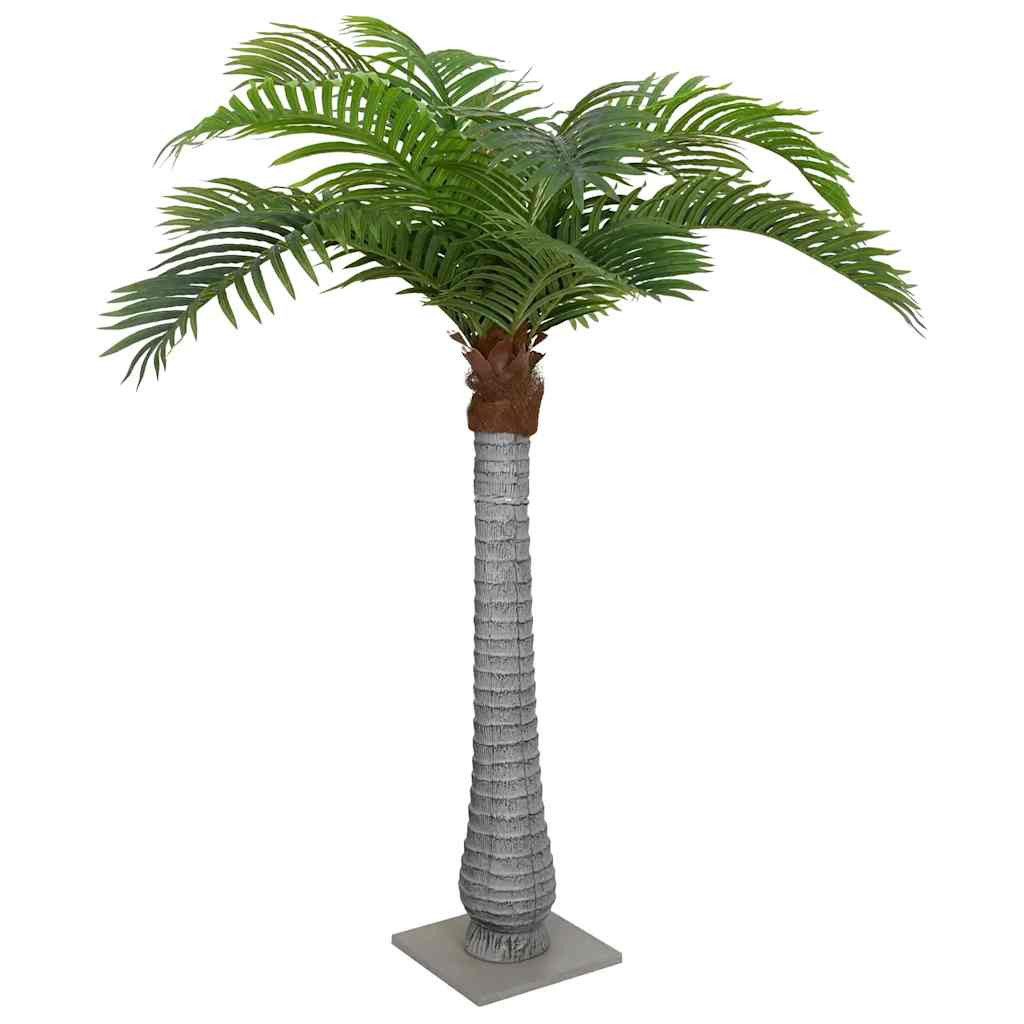 Kunstpalme Palme Künstlich 15 Blätter 200 cm Grün, vidaXL, Höhe 200 cm
