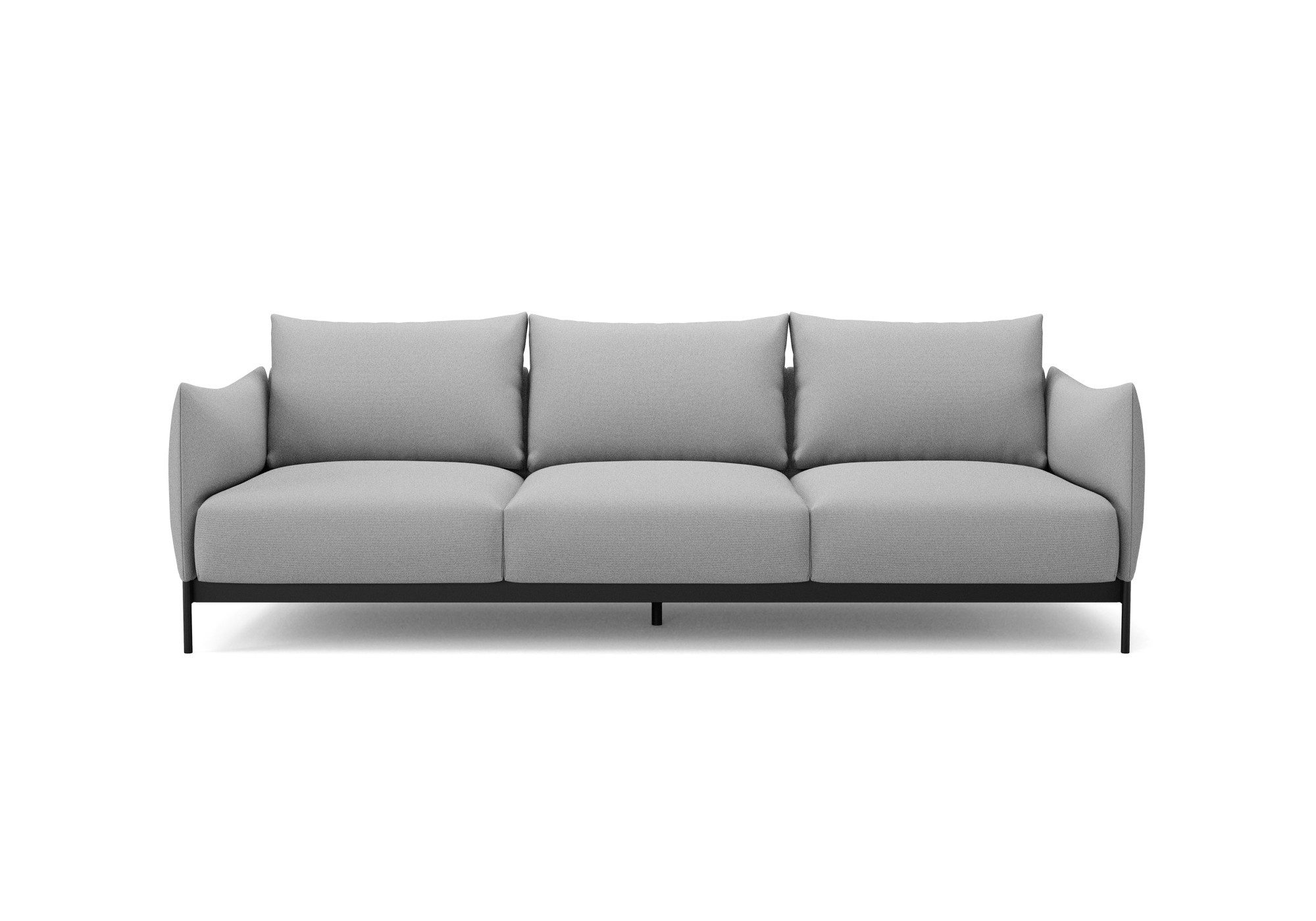 INNOVATION LIVING ™ 3-Sitzer Kayto Sofa, TV-Couch, Dreisitzer, Bezüge wechselbar, Teile einzeln erhältlich, robuste Unterkonstruktion