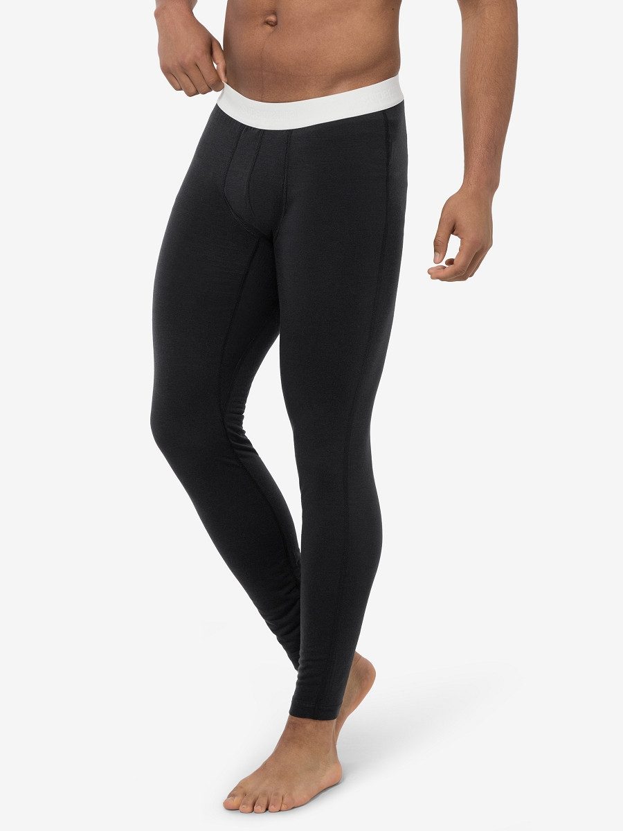 SUPER.NATURAL Funktionstights für Herren, nachhaltig, Merino M BIO BASE TIGHTS atmungsaktiv, enganliegend