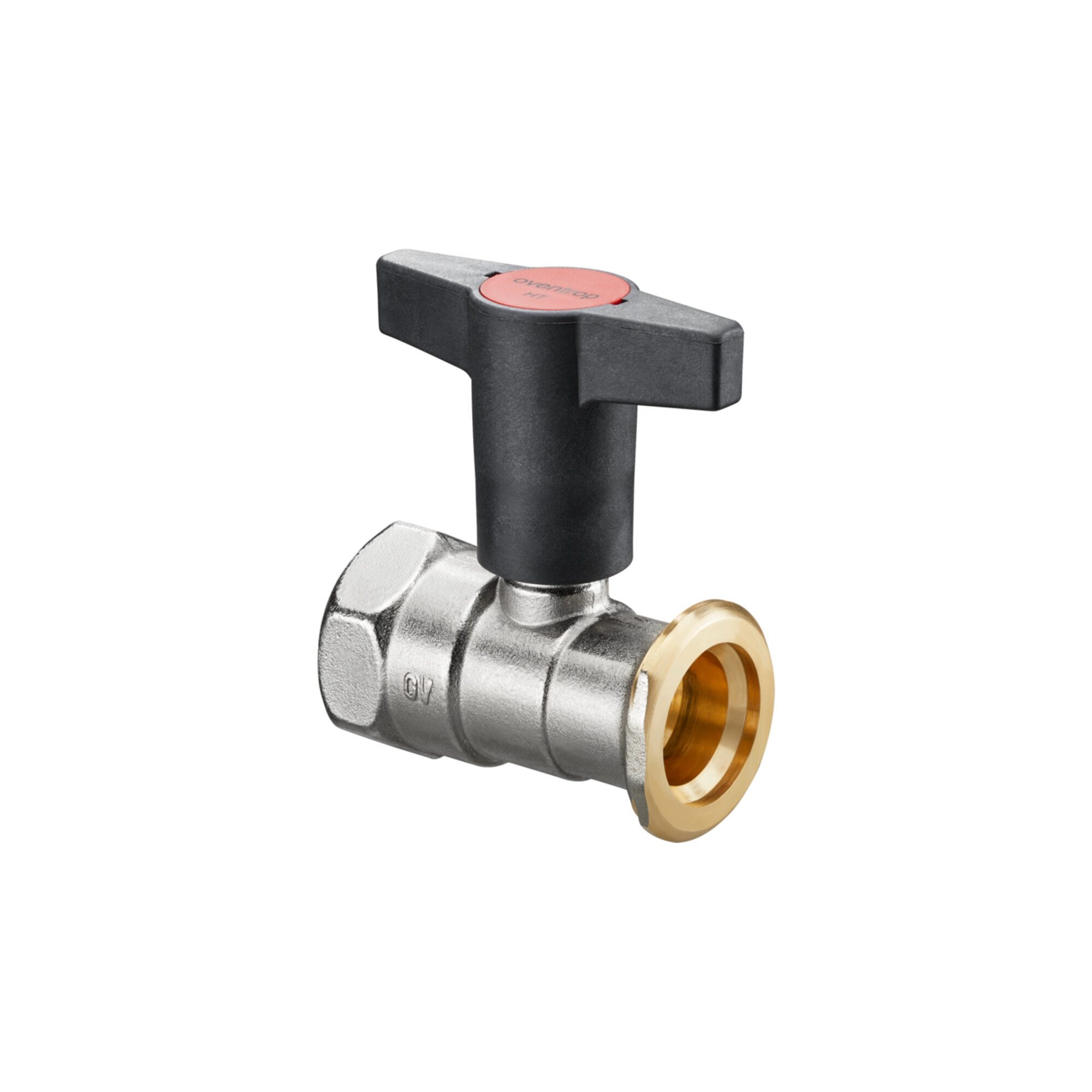 Oventrop Badarmatur Oventrop Pumpenkugelhahn Optibal P DN 32, Rp 1 1/4xG 2, PN 10, o. Vtl.