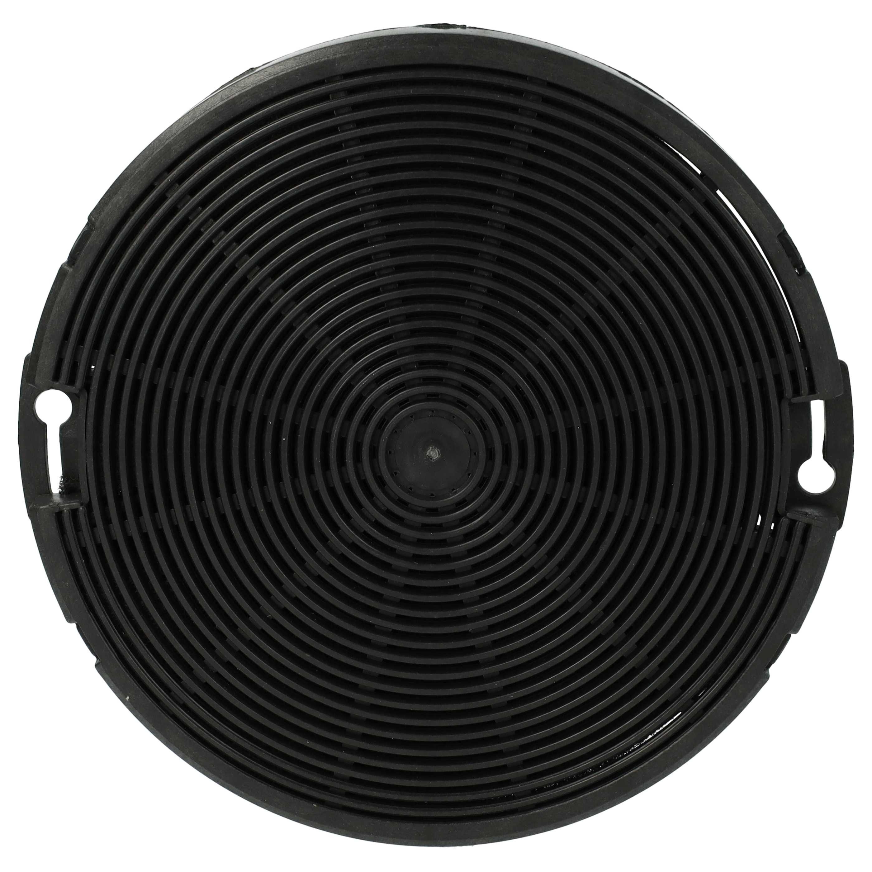 vhbw Aktivkohlefilter passend für Zanussi ZHP637X, ZHP615W, ZHP615X, ZHG713G, ZHG714G, Zubehör für Zanussi ZHP637X ZHP615W ZHP615X ZHG713G ZHG714G ZHG514G