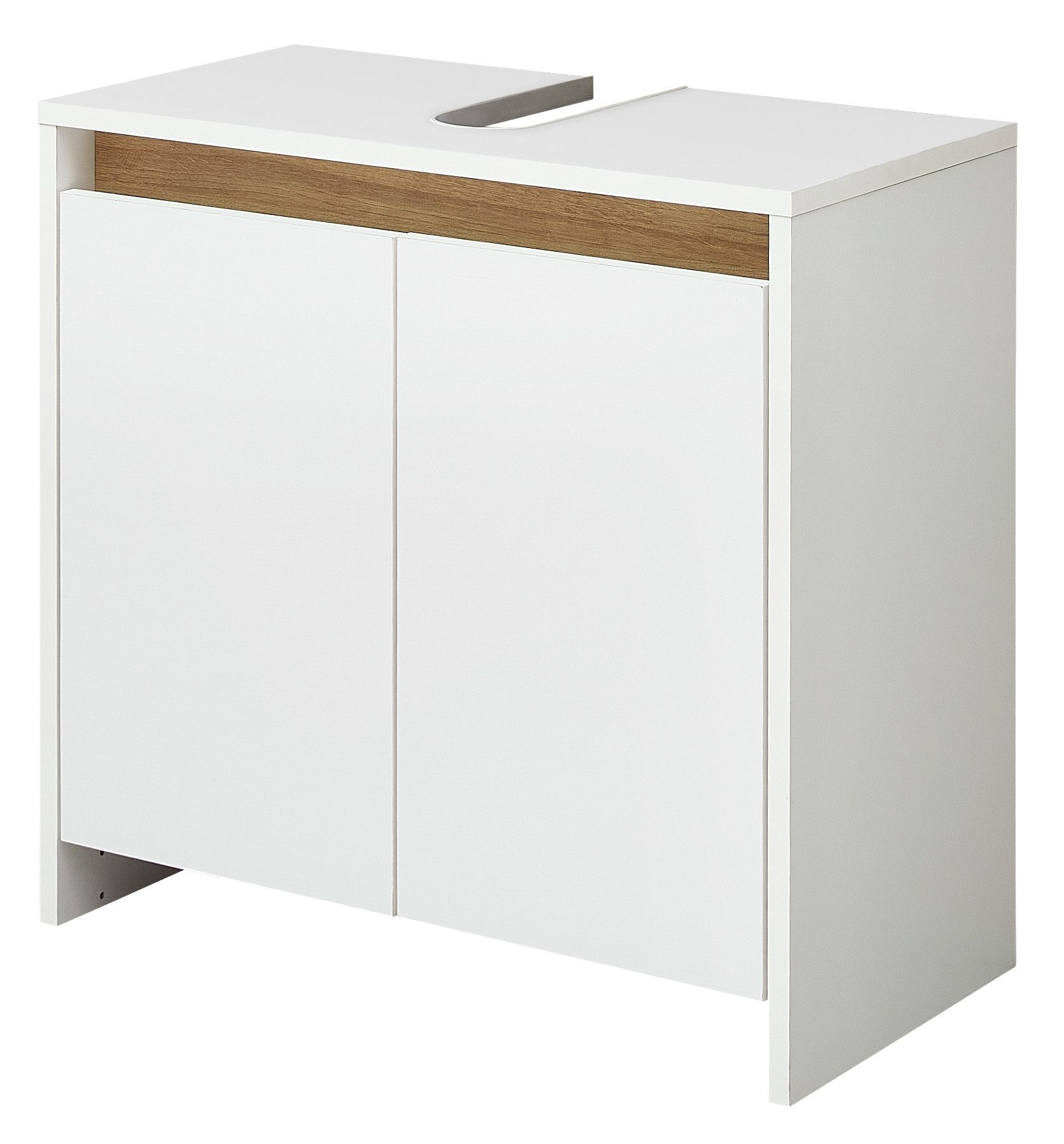 Saphir Waschbeckenunterschrank Quickset 100, 2 Türen, Siphonausschnitt Wasc günstig online kaufen