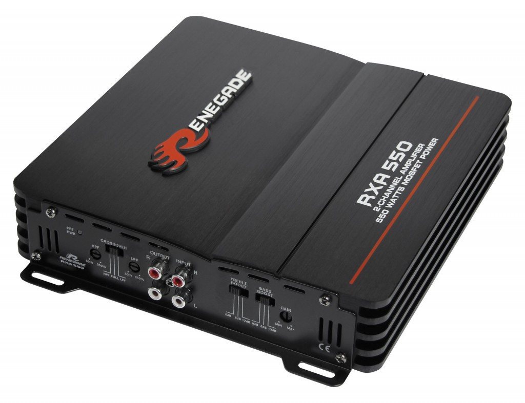 Renegade RXA550 2-Kanal Endstufe Endverstärker (Anzahl Kanäle: 2)