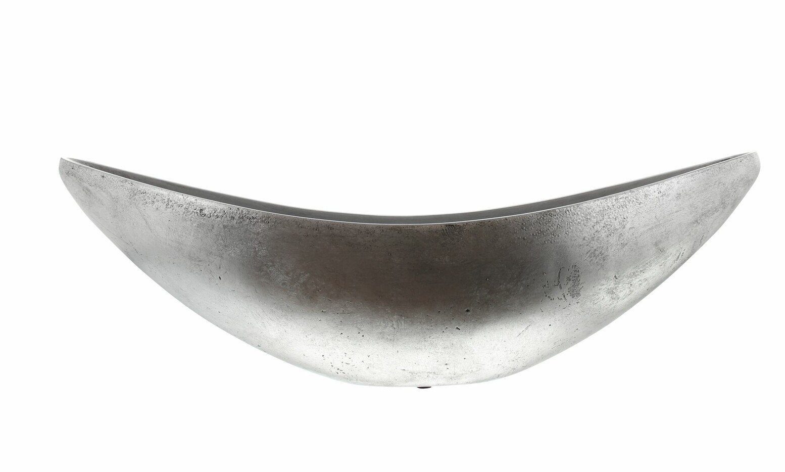 Home-trends24.de Pflanzschale Pflanzschale Pflanzgefäss Pflanzer Silber 60 cm Deko Schale