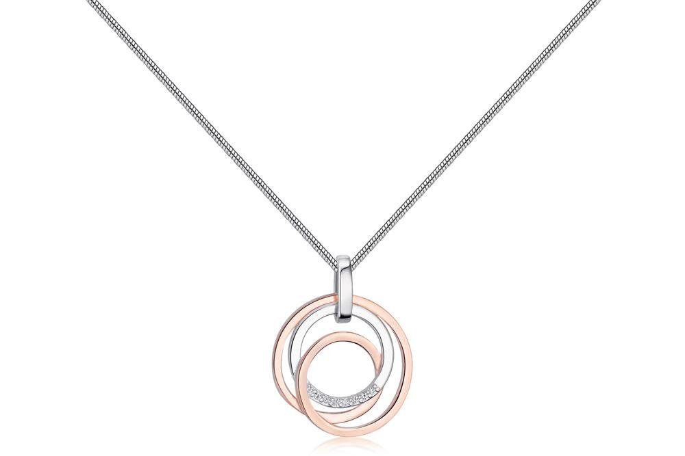 Silberkettenstore Silberkette Anhänger mit Schlangenkette 1,4mm, 2056 - 925 günstig online kaufen