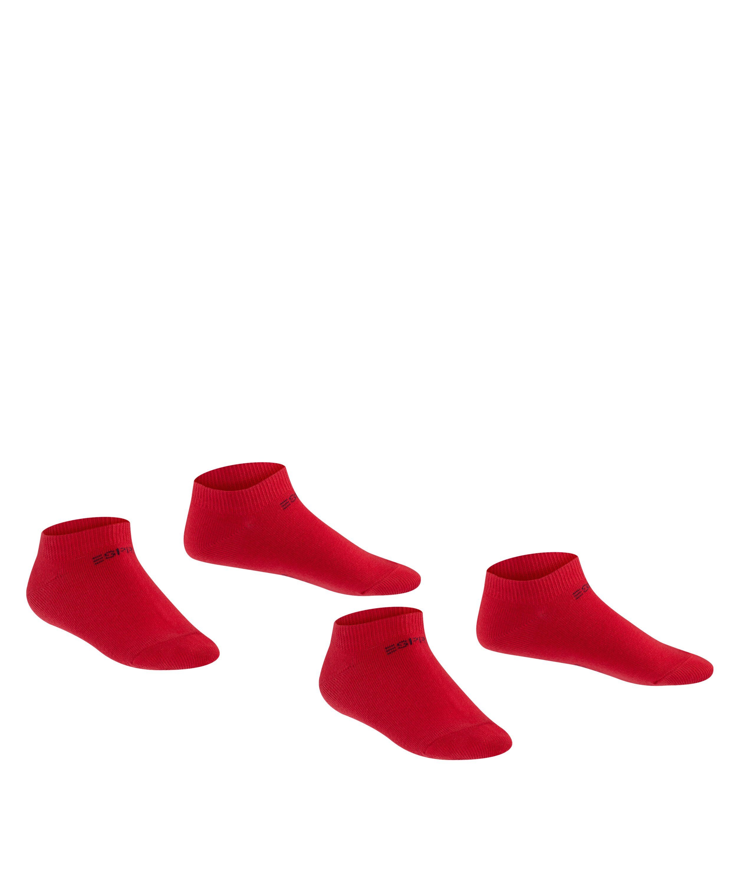 aus (2-Paar) Sneakersocken (8150) Foot weichem Baumwollmix 2-Pack fire Logo Esprit