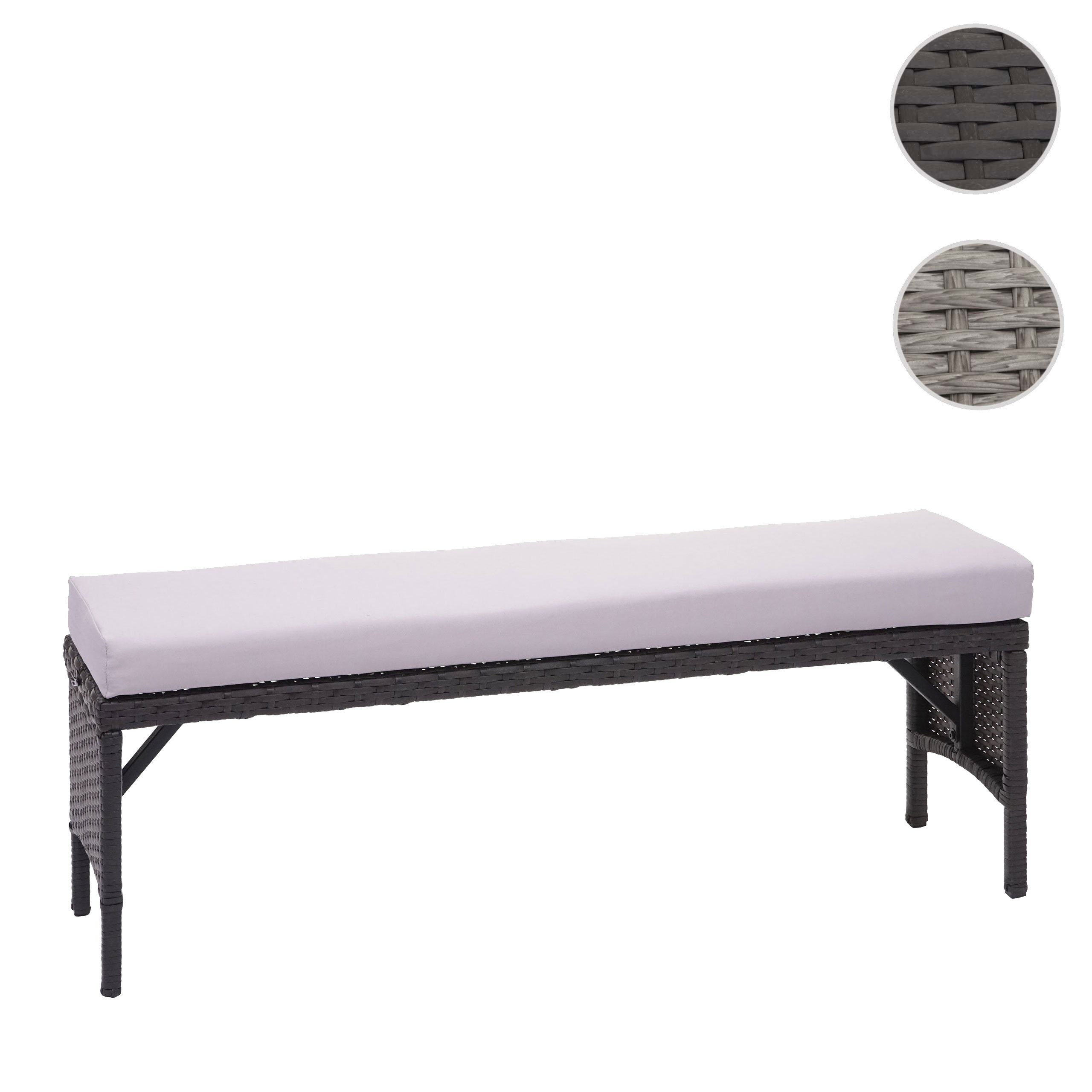 MCW Sitzbank MCW-G16-B, Sitzpolster mit Befestigung, Passend zu unserer Gastronomie-Serie G16