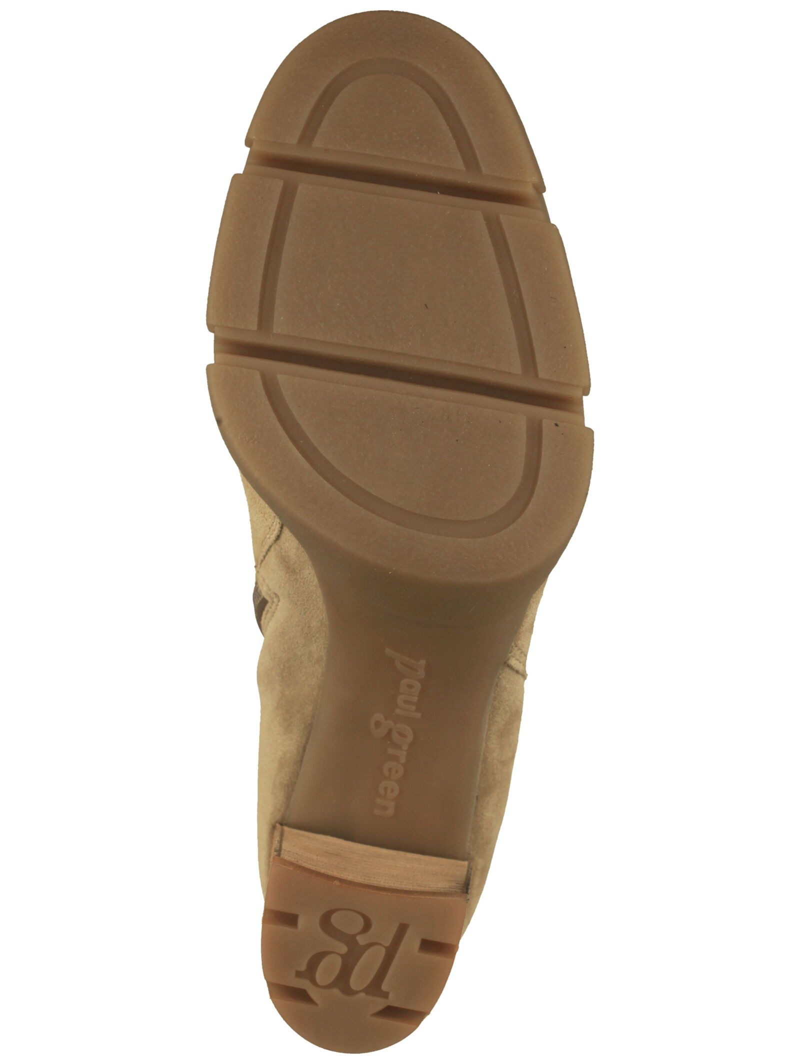 Paul Green Paul Green Stiefelette Veloursleder High-Heel-Stiefelette
