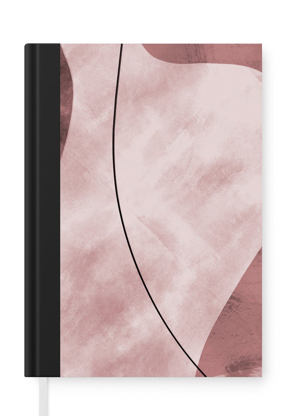 MuchoWow Notizbuch Abstrakt - Formen - Farben - Kunst, Journal, Merkzettel, Tagebuch, Notizheft, A5, 98 Seiten, Haushaltsbuch | Notizbücher