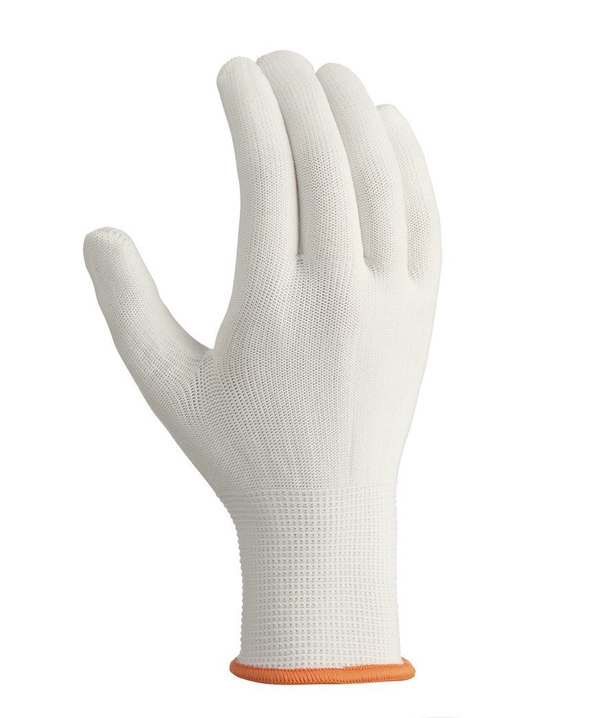 teXXor Strickhandschuhe Feinstickhandschuhe, "NYLON" 12 Paar