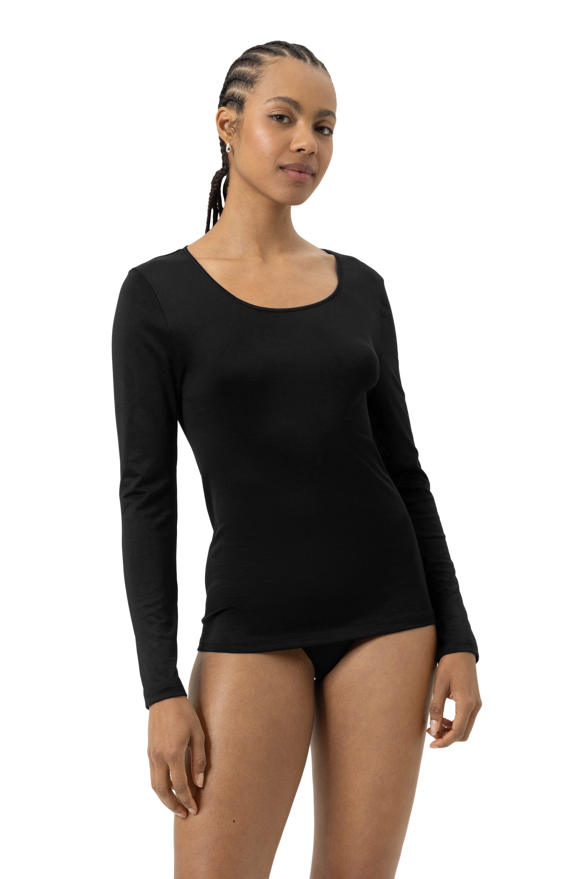 Mey Langarmshirt EMOTION Fließende Qualität