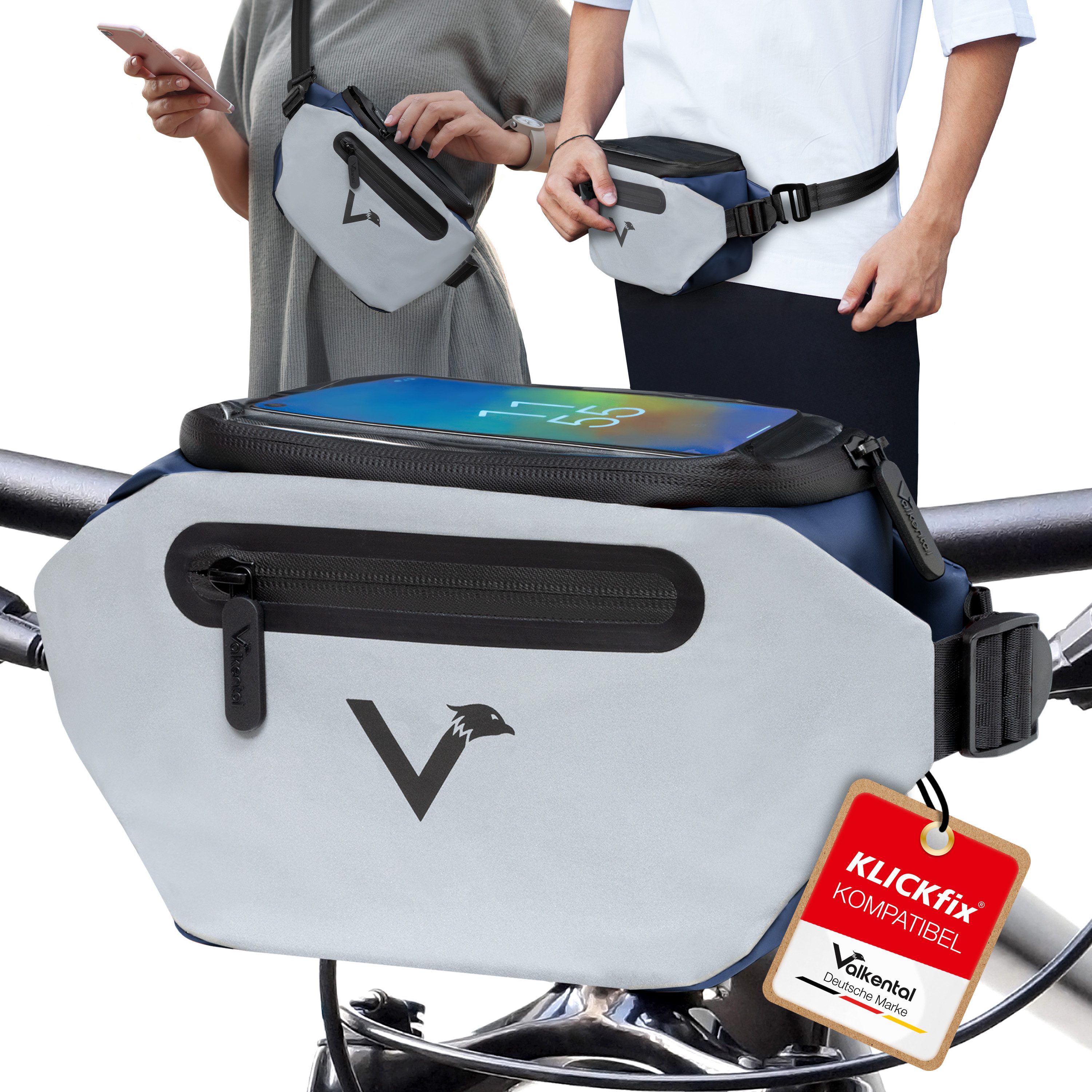 Lenkertasche Fahrradtasche vorne für Lenker
