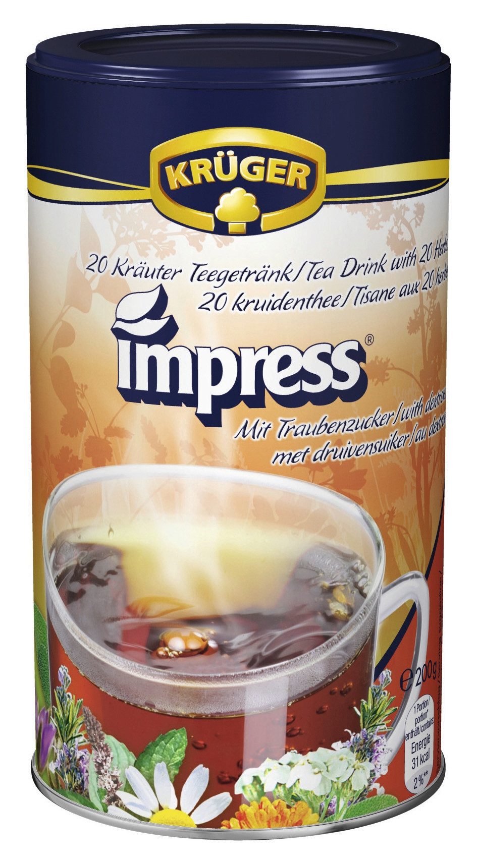 Krüger Tee, Krüger Impress Kräutertee 200g