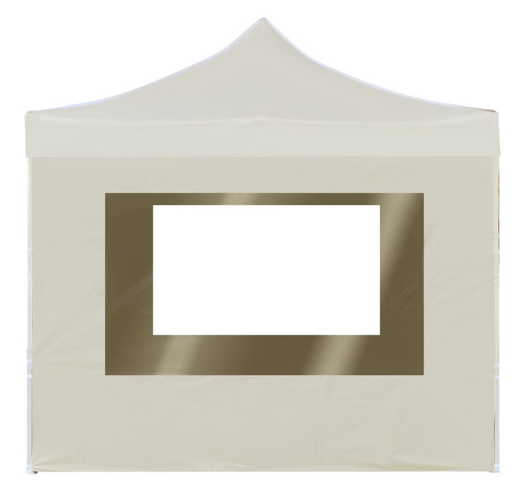 Thumbnail - vidaXL Partyzelt Profi-Partyzelt Faltbar mit Wänden Aluminium 2×2m Creme