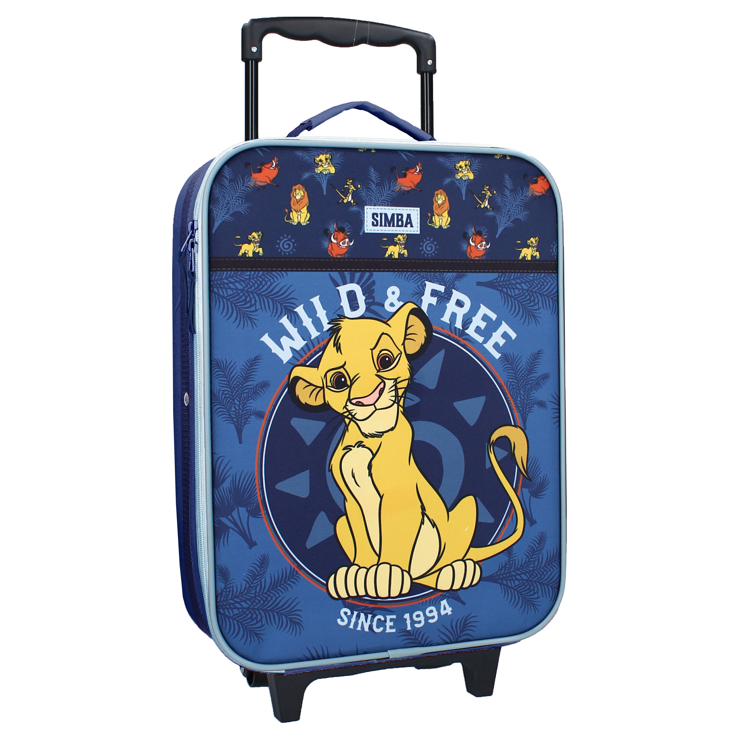 Disney Kinderkoffer Simba König der Löwen Trolley Kindertrolley, Leicht