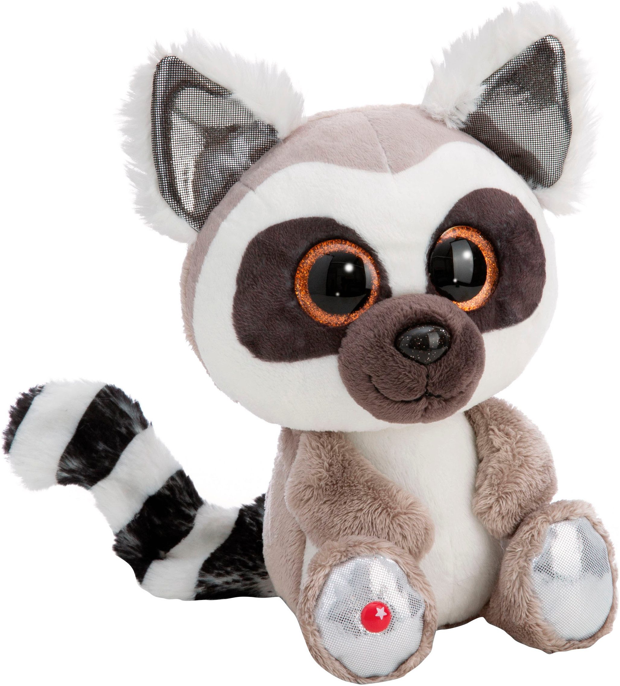 Kuscheltier Glubschis, Lemur King Lou 25 cm schlenkernd