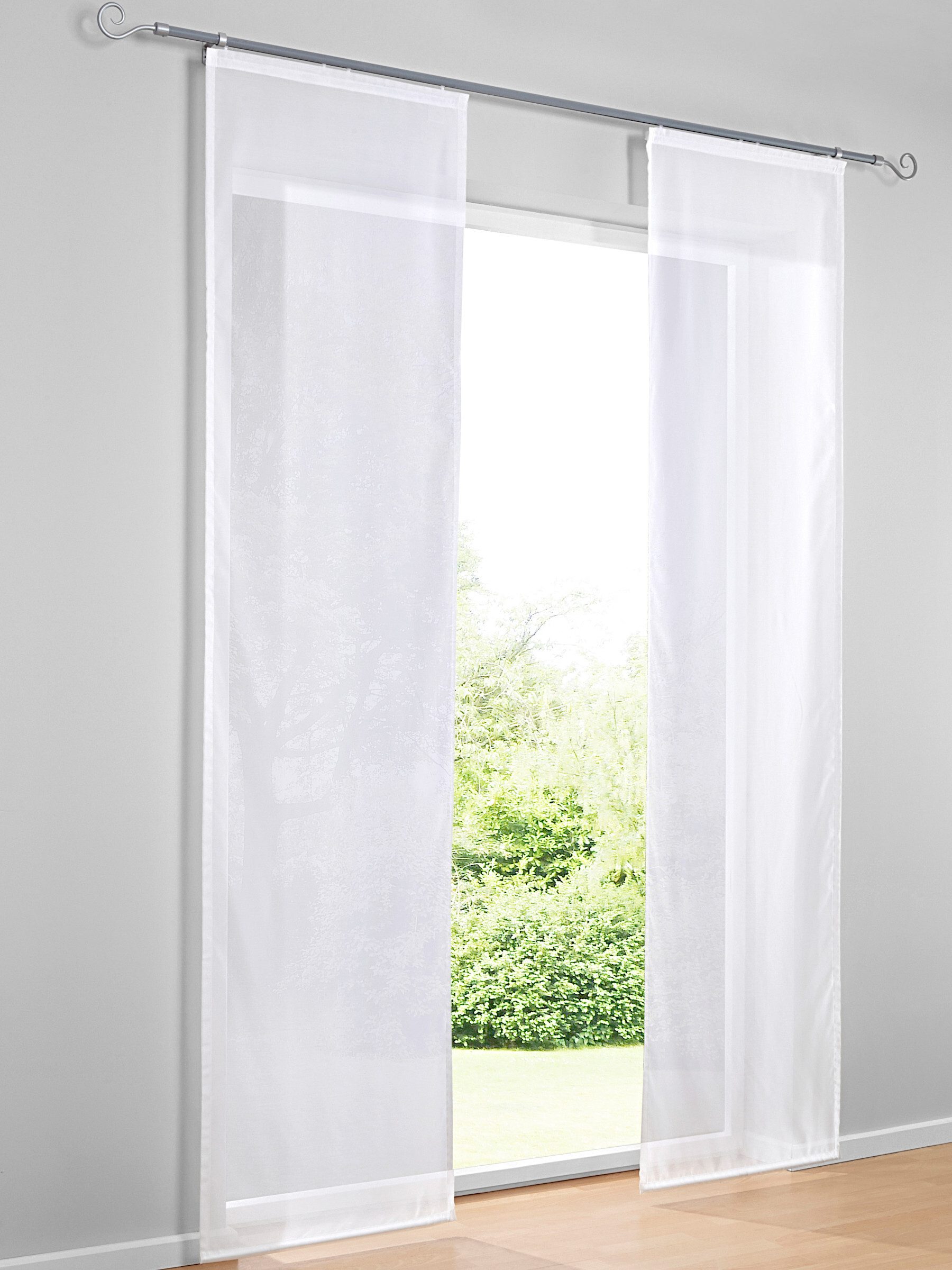 heine Gardine Schiebevorhang, (1 St), transparent, günstig online kaufen