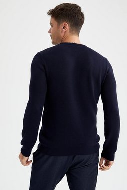 DeFacto Strickpullover Herren Strickpullover SLIM FIT