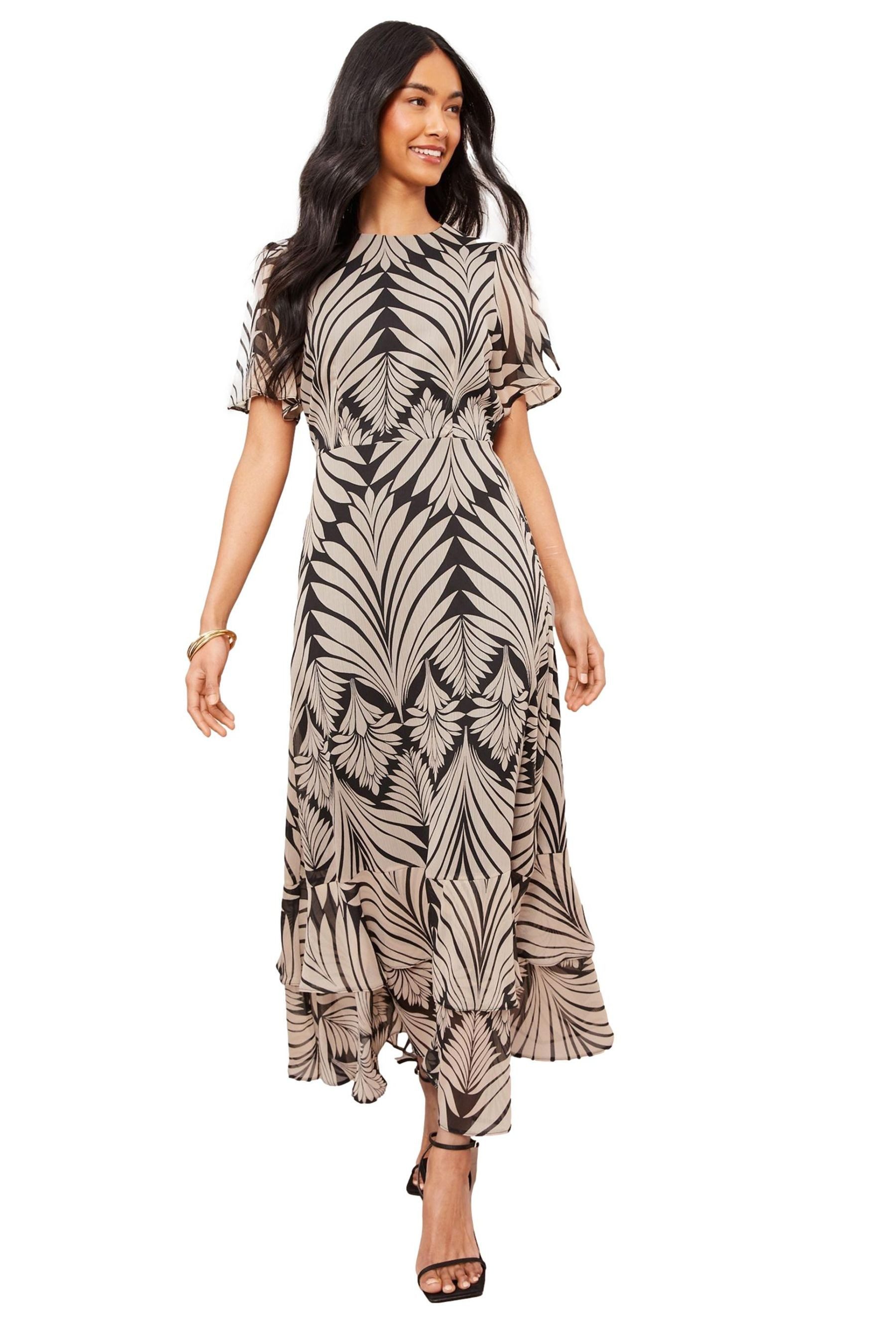 Maxikleid Friends Like These Chiffon-Maxikleid, Regular