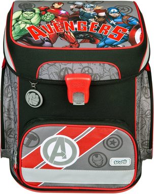 Scooli Schulranzen EasyFit, Avengers (Set, 5-tlg)