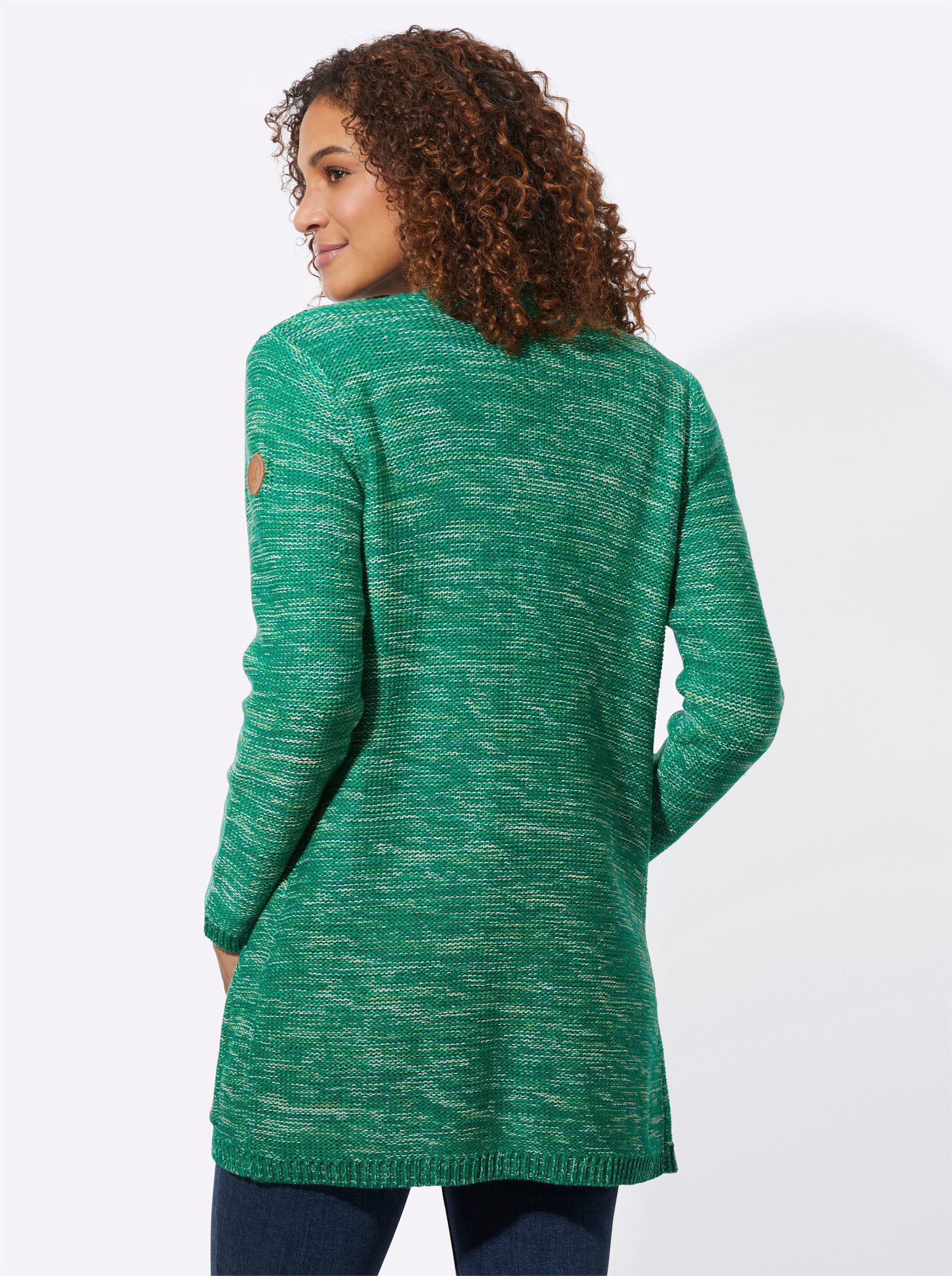 Witt Strickjacke Strickjacke Langarm Links-Strick günstig online kaufen